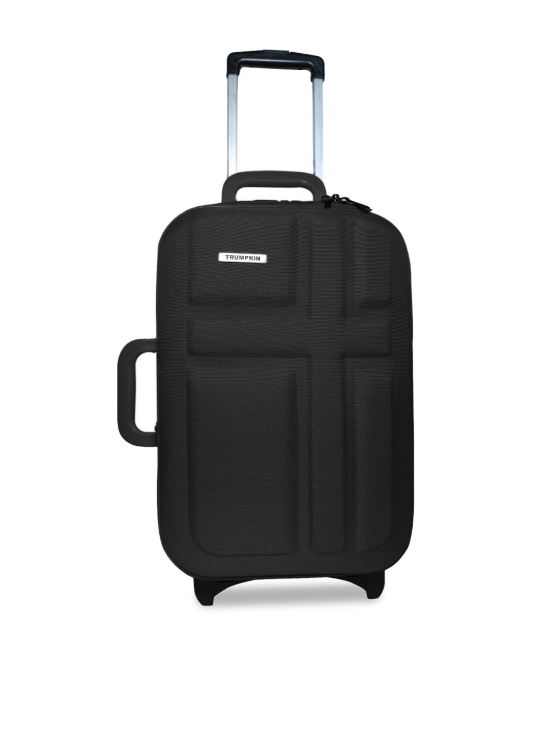 

Trumpkin Black Solid Soft-Sided Trolley Bag Trolley Bag
