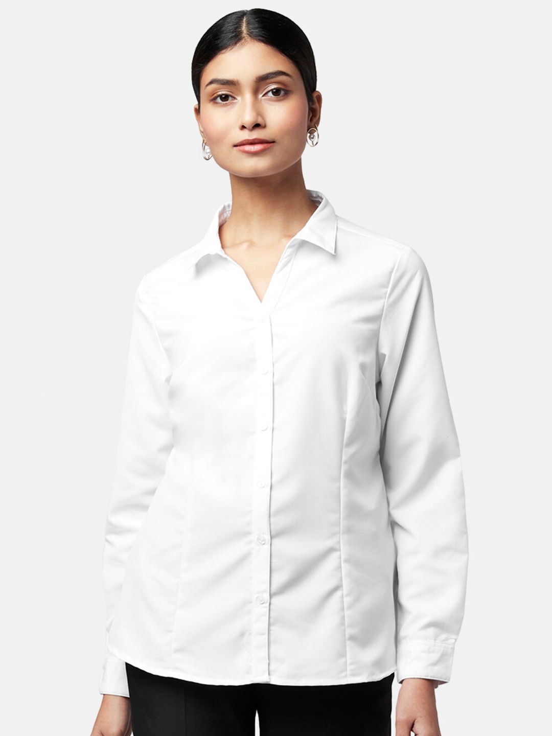 

Annabelle by Pantaloons Women White Formal Shirt