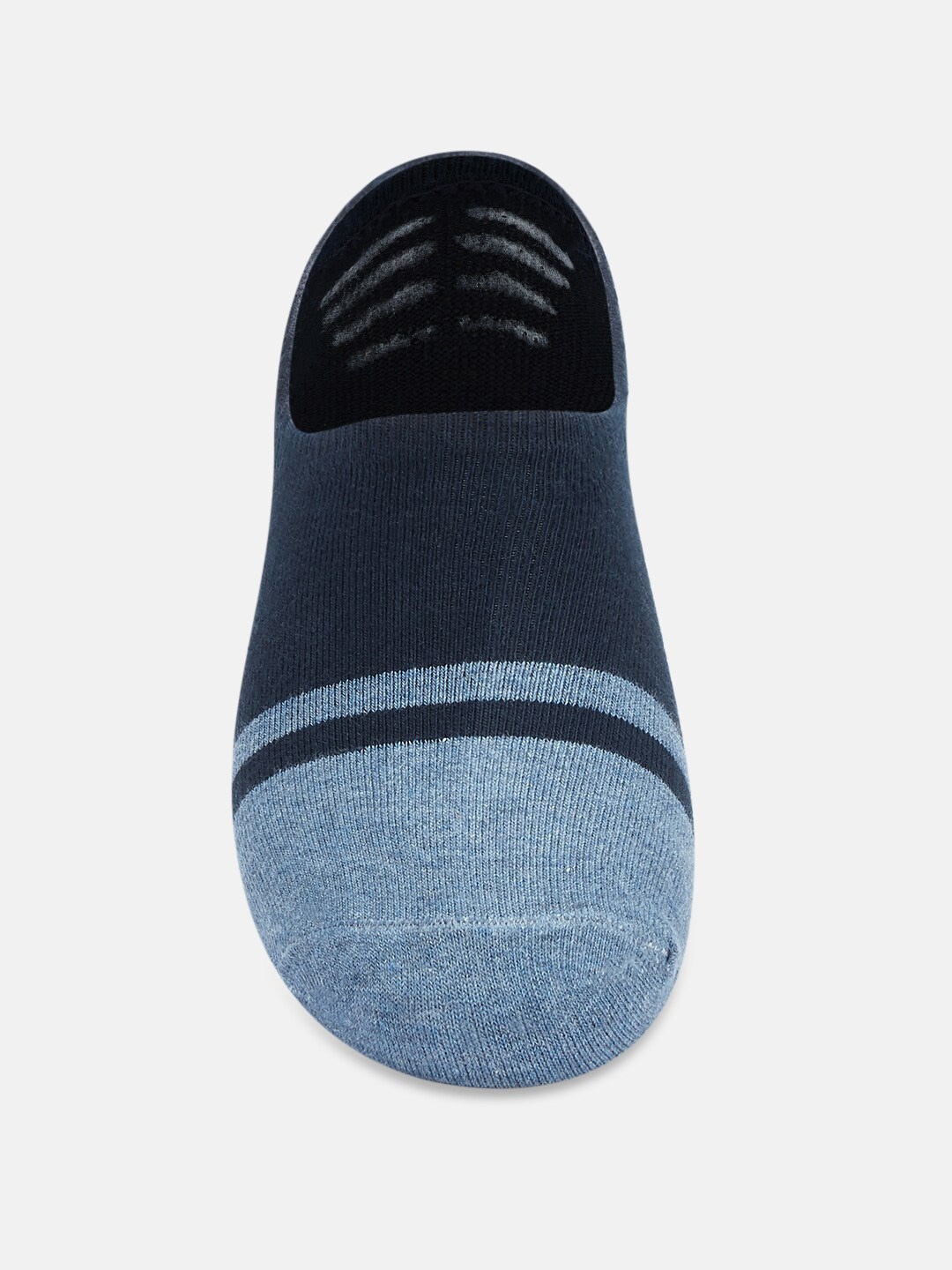 

Ajile by Pantaloons Men Navy Blue Patterned Ankle-Length Socks