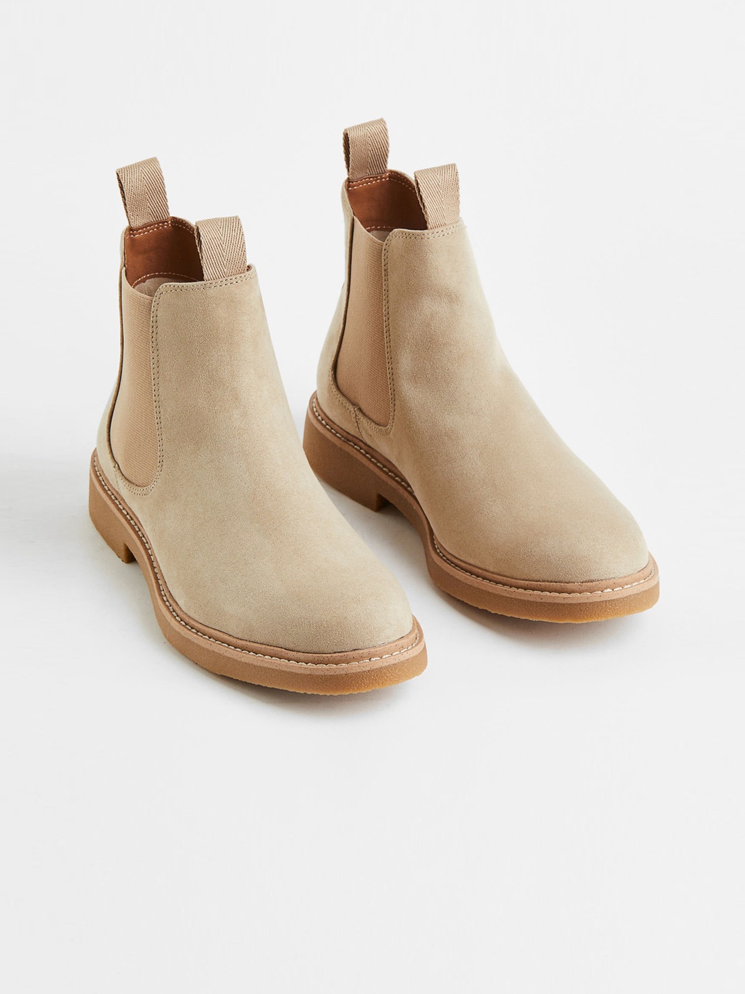

Men Chelsea boots, Beige
