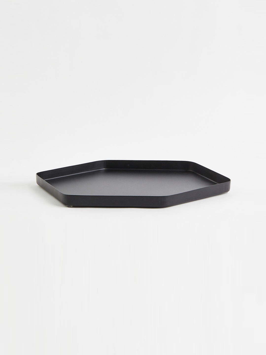 

H&M Black Large Hexagonal Metal Tray