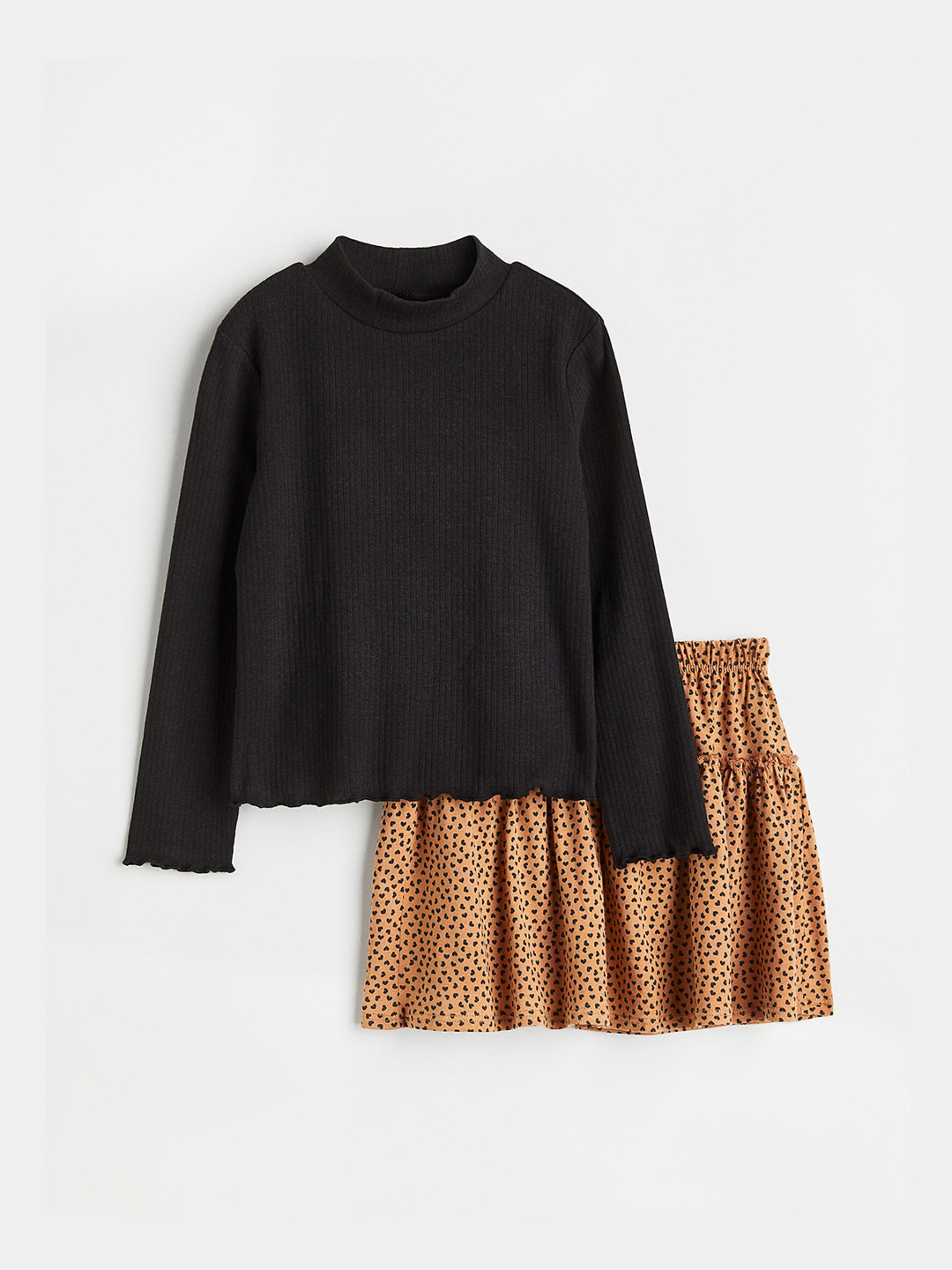 

H&M Girls Black 2-Piece Set