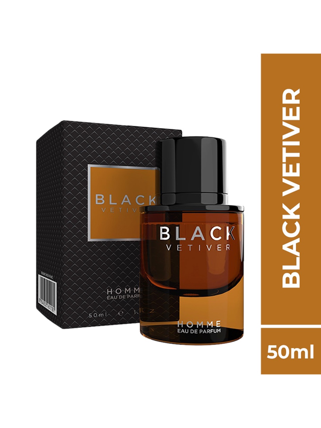 

Colorbar Men Black Vetiver Eau De Parfum - 50 ml, Brown