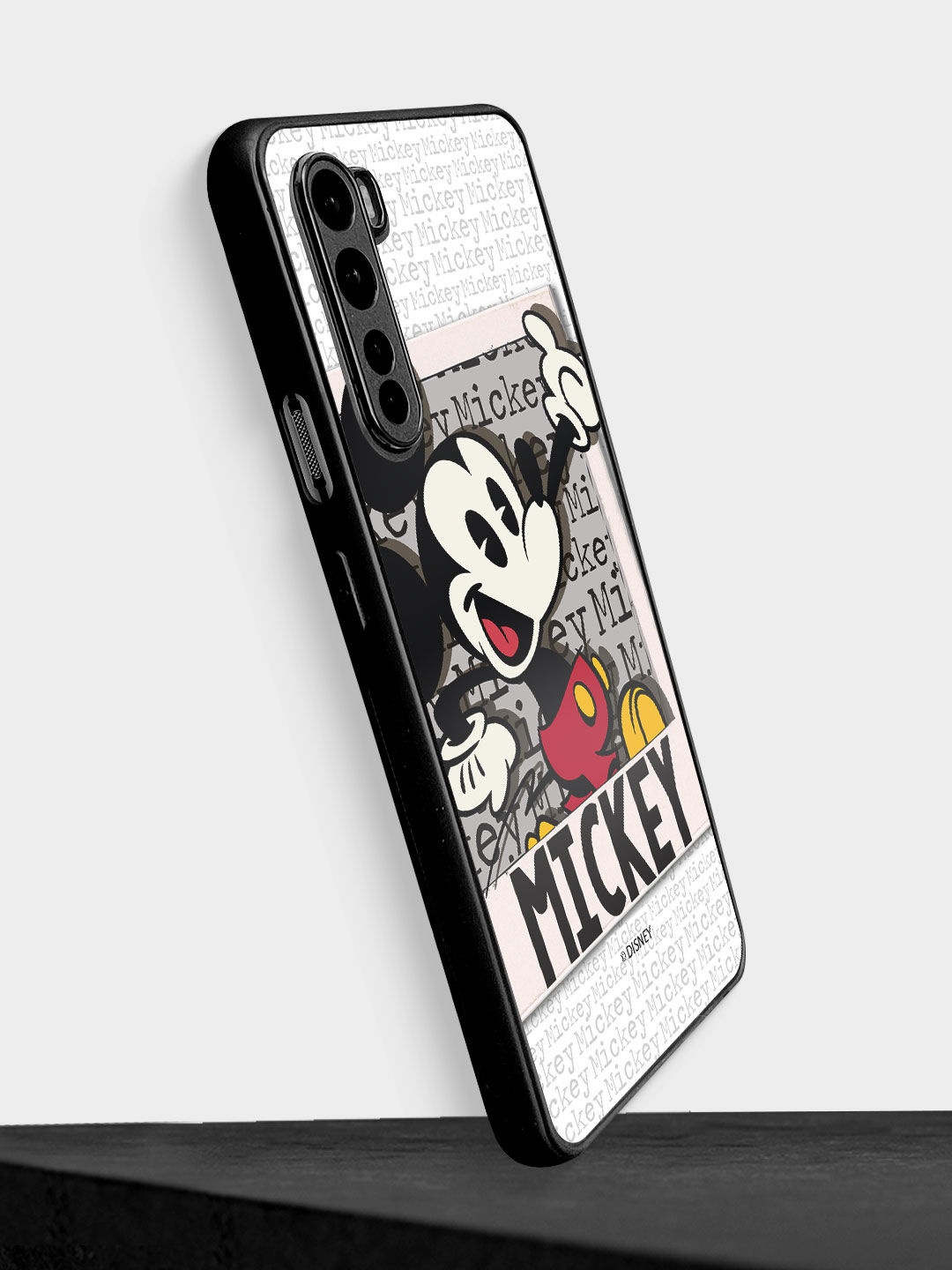 

macmerise White & Black Hello Mr Mickey Design OnePlus Nord Back Case