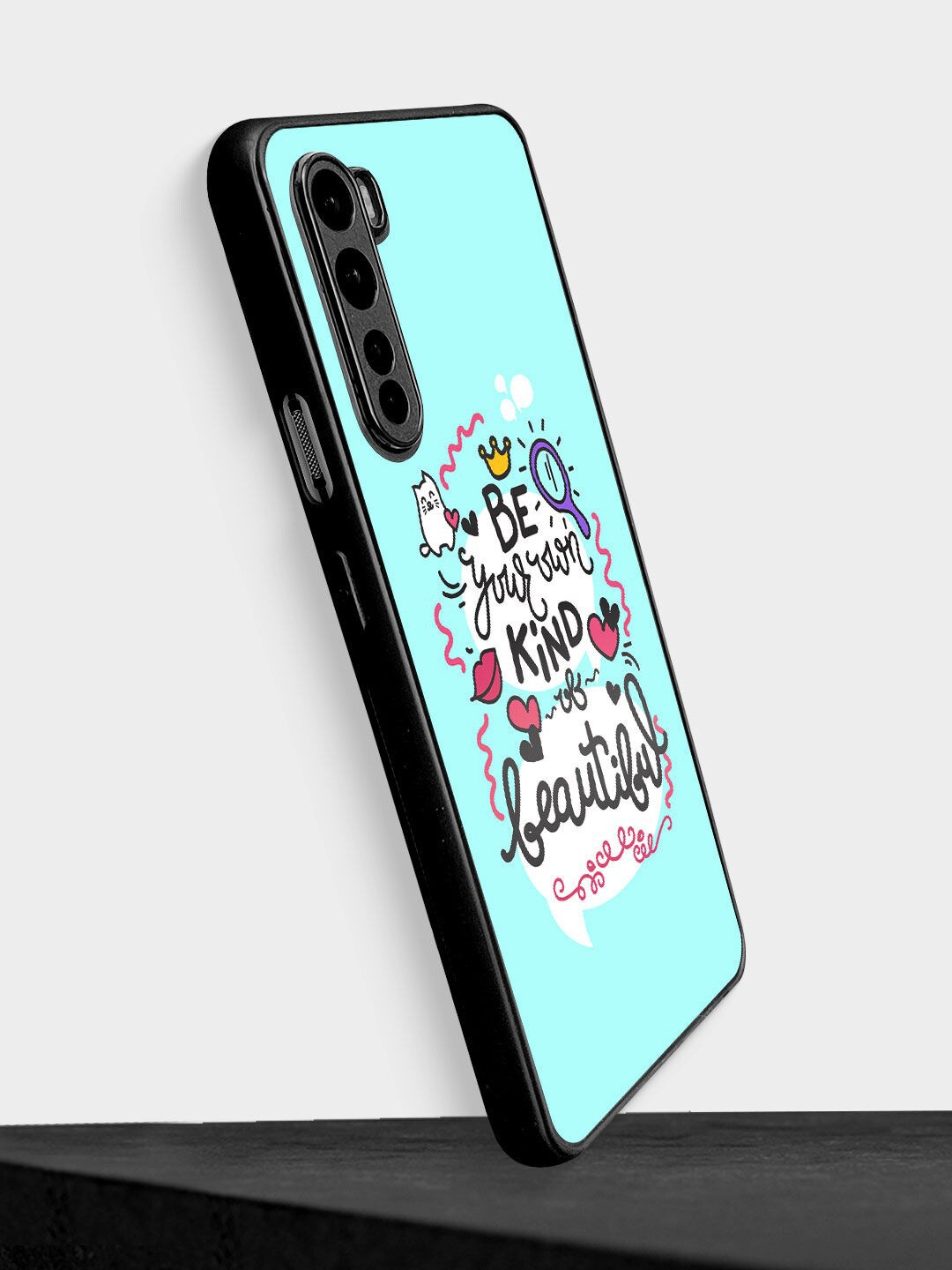 

macmerise Blue Be Your Own Kind Of Beautiful Printed OnePlus Nord Bumper Back Case