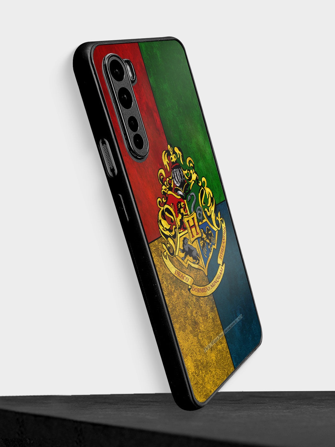

macmerise Printed Hogwarts Sigil Design OnePlus Nord Bumper Phone Back Case, Green