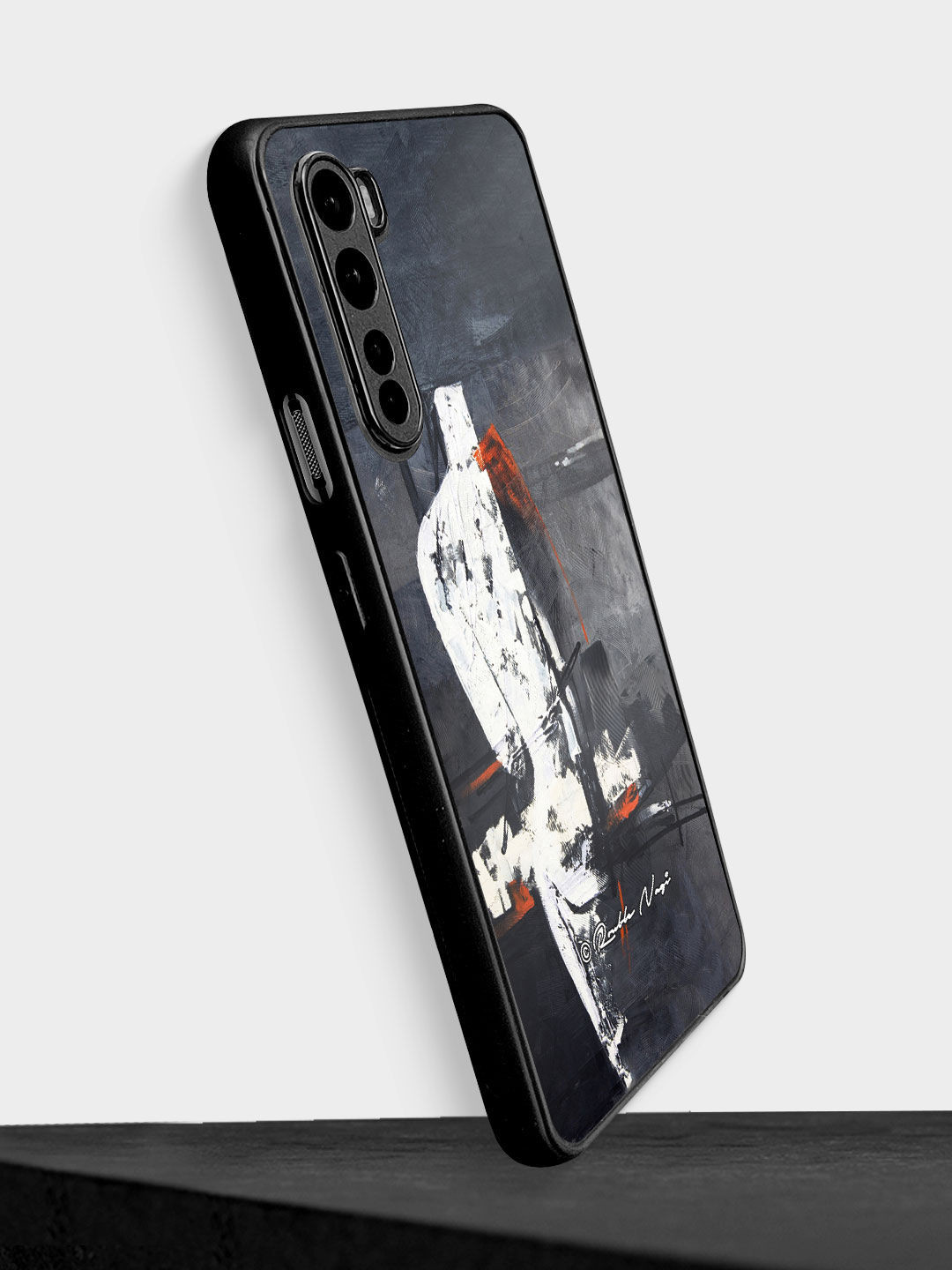 

macmerise Grey & White Printed New Open World OnePlus Nord Bumper Case