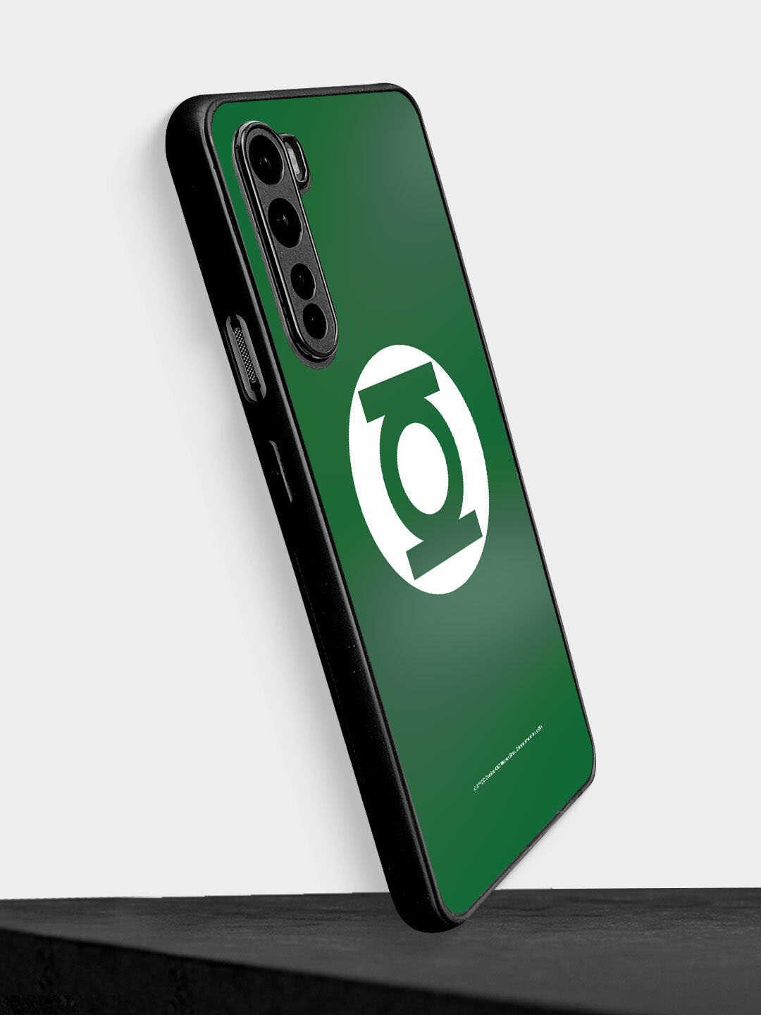 

macmerise Green Logo Printed OnePlus Nord Bumper Back Case