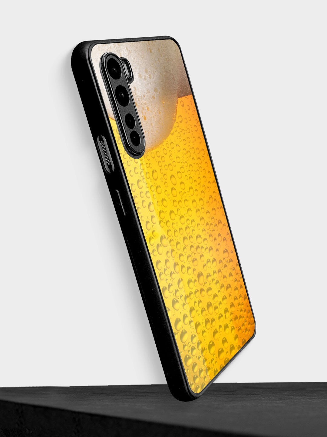 

macmerise Yellow Printed OnePlus Nord Bumper Phone Back Case