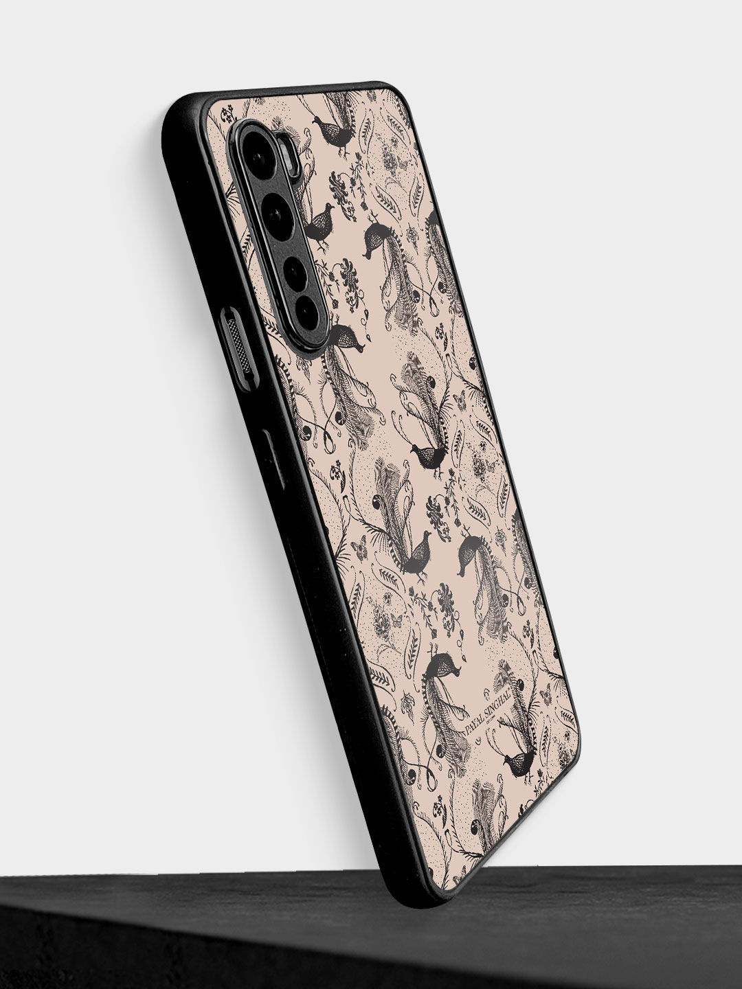 

macmerise Pink Arabic Jannat Printed OnePlus Nord Bumper Back Case
