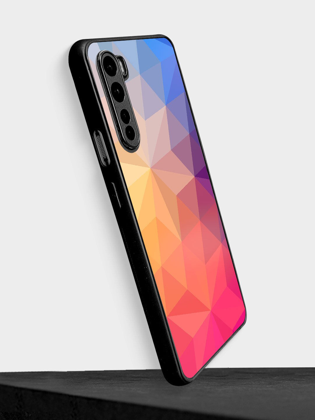 

macmerise Orange-Colored & Blue Printed Colour in Our Stars OnePlus Nord Bumper Phone Back Case