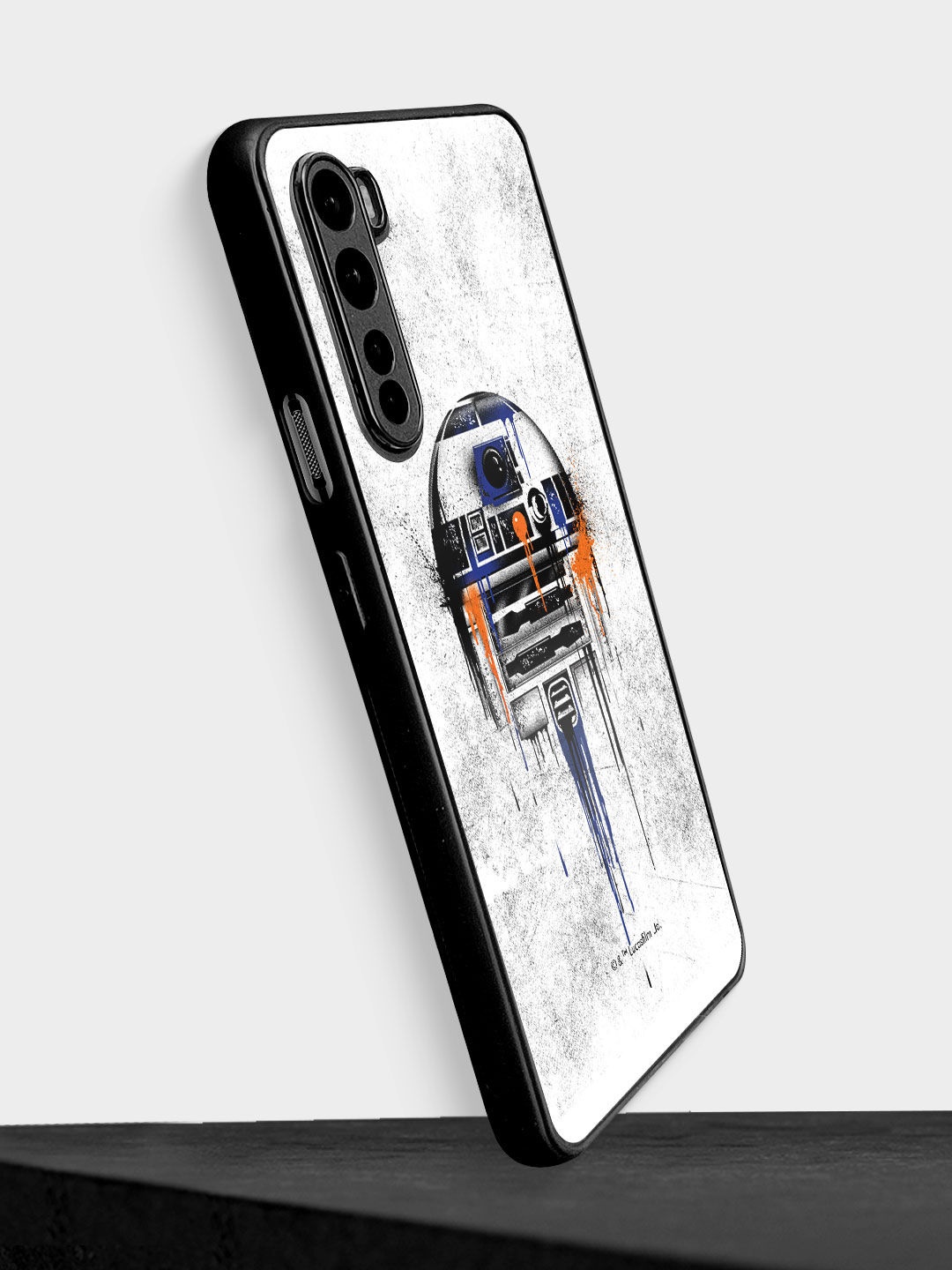 

macmerise White Astro Droid Printed OnePlus Nord Bumper Back Case
