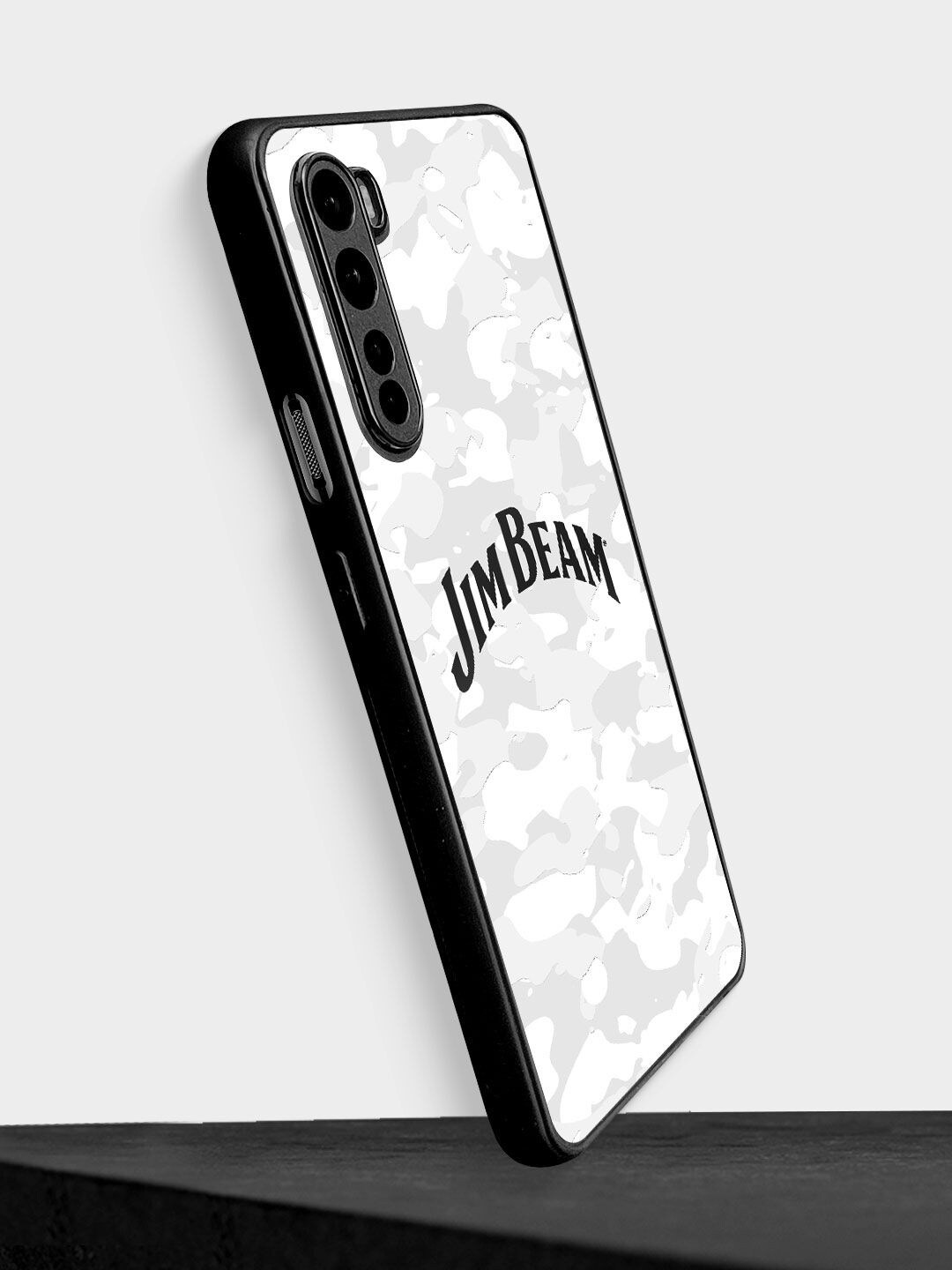 

macmerise White Printed Jim Beam Camo OnePlus Nord Bumper Back Case