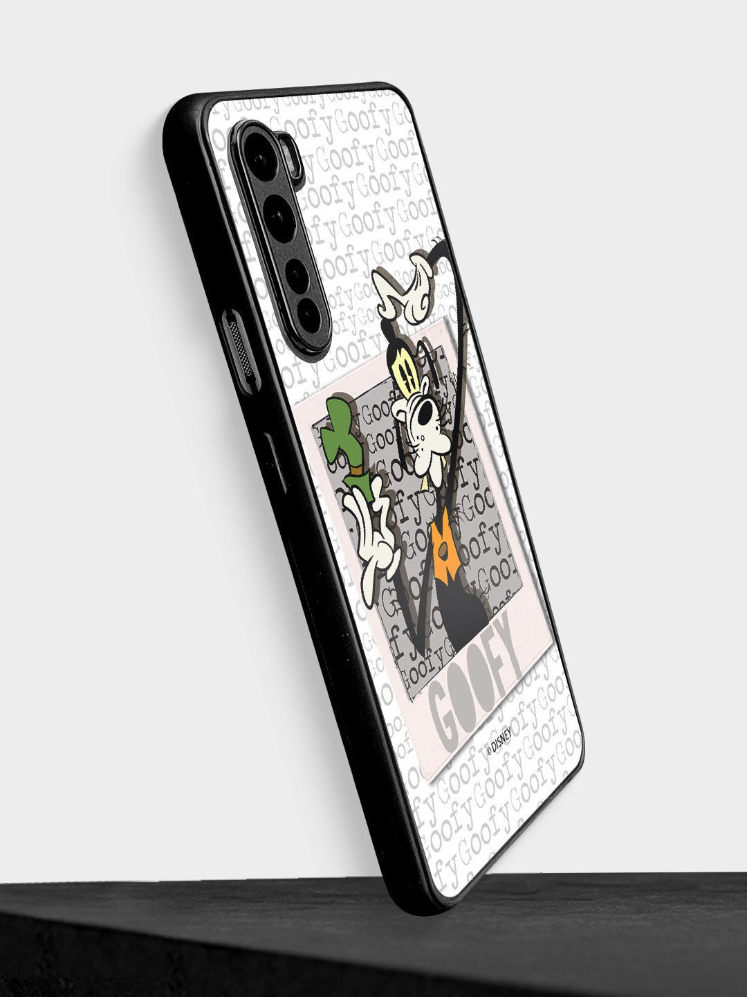 

macmerise White Hello Mr Goofy Design OnePlus Nord Bumper Phone Back Case