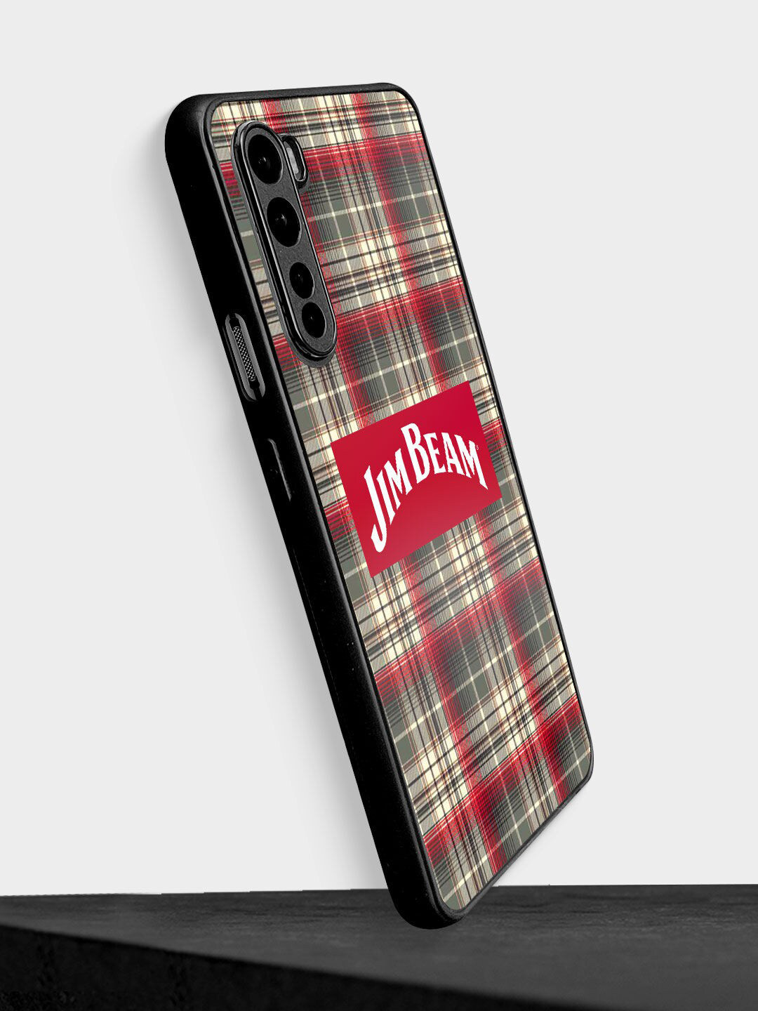 

macmerise Red Jim Beam Printed OnePlus Nord Bumper Back Case