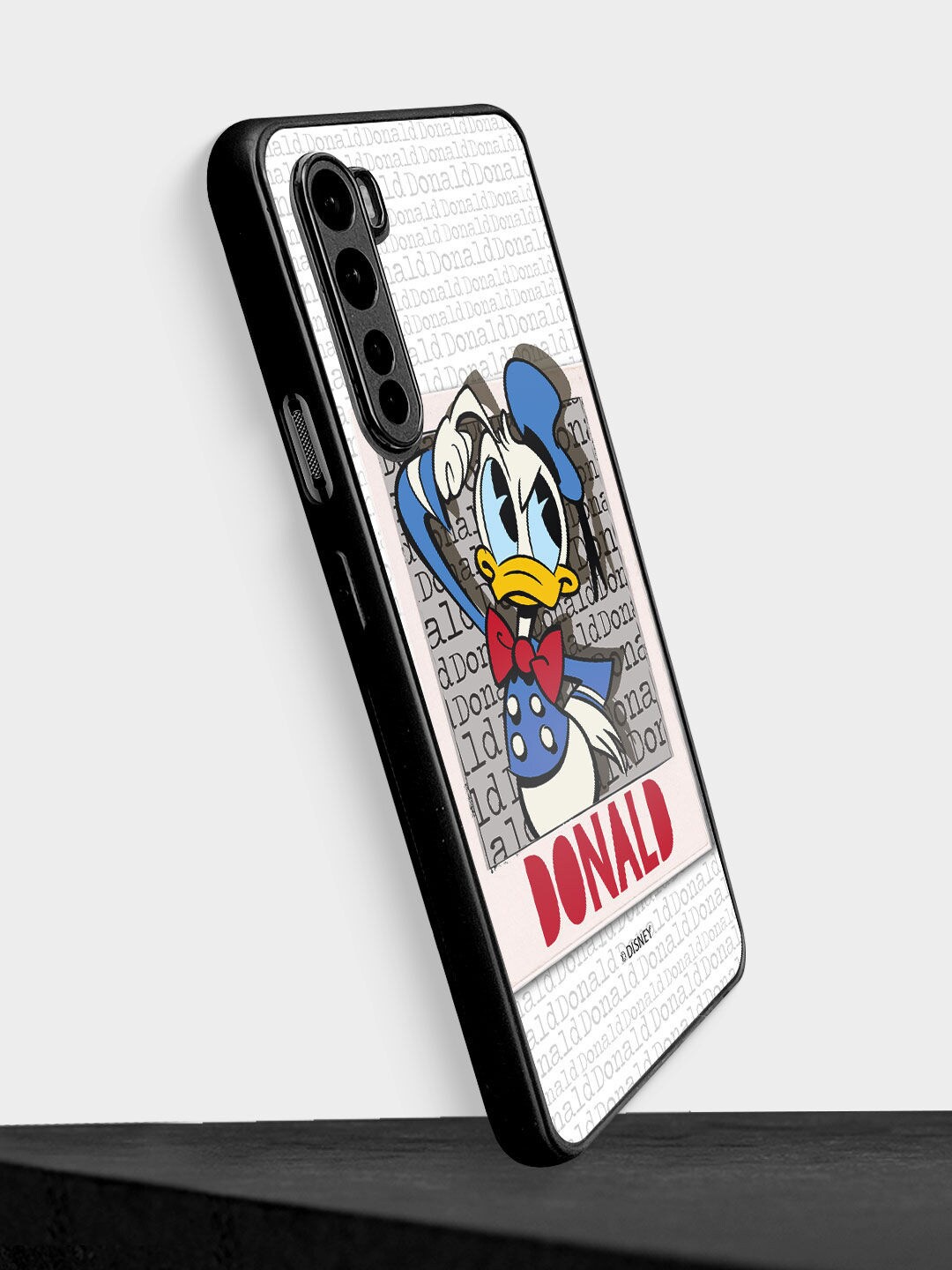 

macmerise White Printed Hello Mr Donald OnePlus Nord Bumper Case