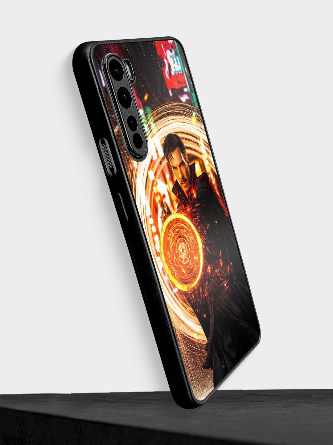 

macmerise Black Dr Strange Printed Oneplus Nord Phone Back Case