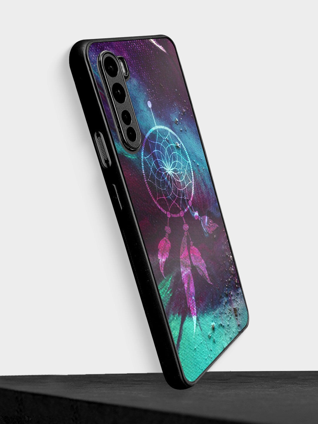 

Macmerise Violet Dream Catcher Design OnePlus Nord Bumper Phone Back Case