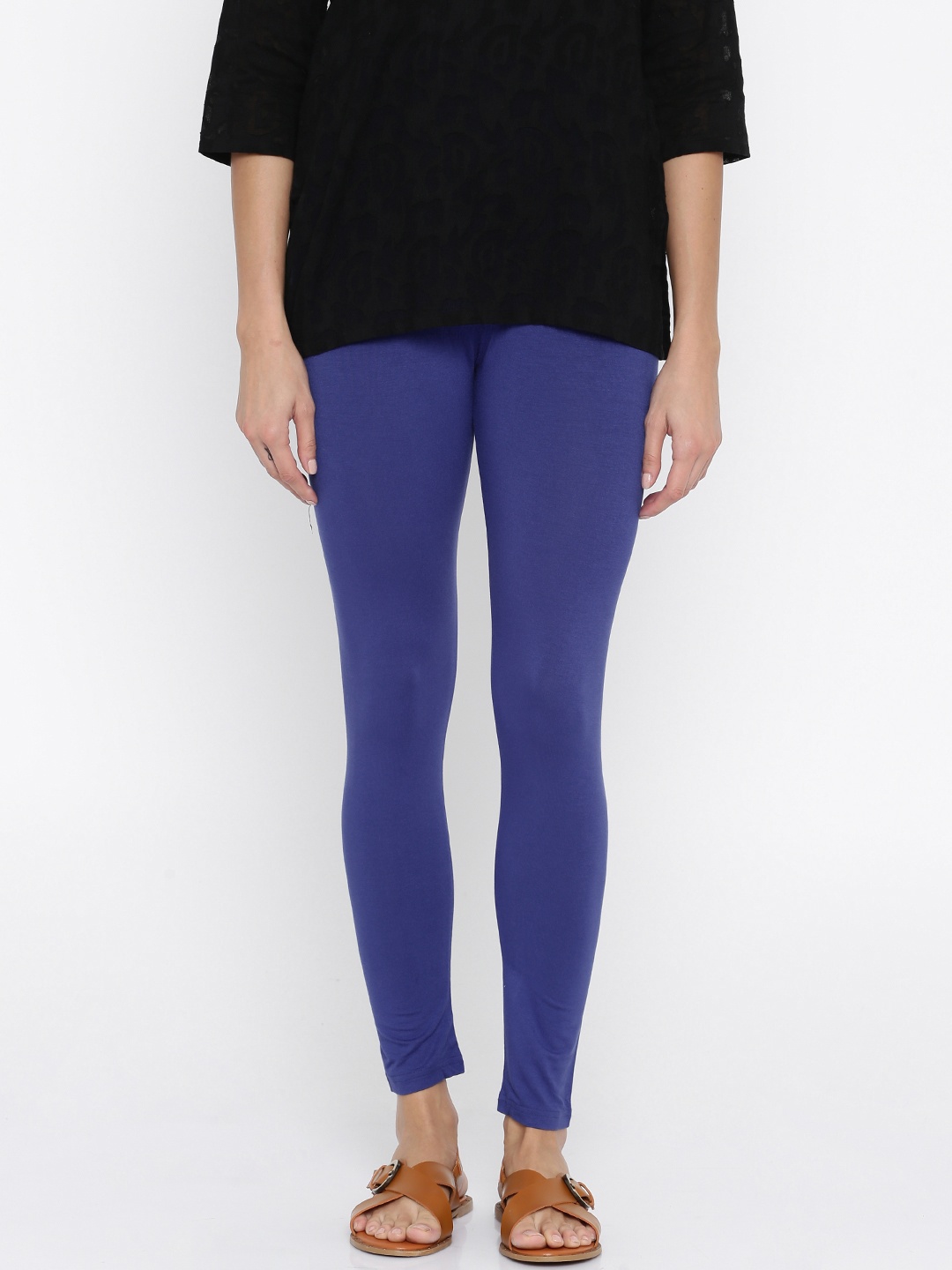 

Global Desi Blue Leggings