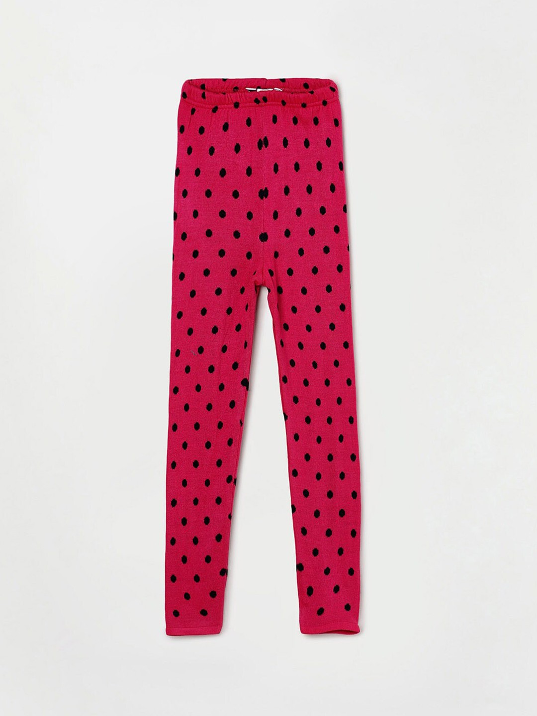 

Fame Forever by Lifestyle Girls Pink & Black Printed Leggings