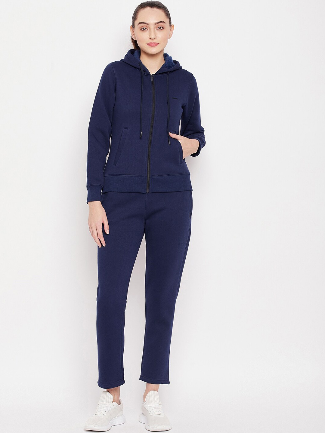 

Okane Women Blue Solid Tracksuit