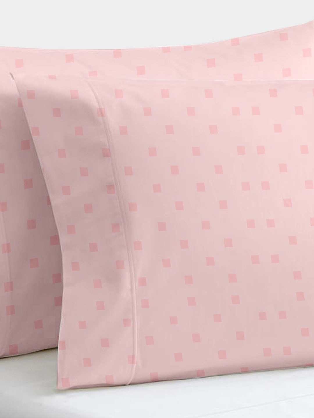 

BLUE DAHLIA Cameo Rose Printed Pure Cotton Pillow Covers