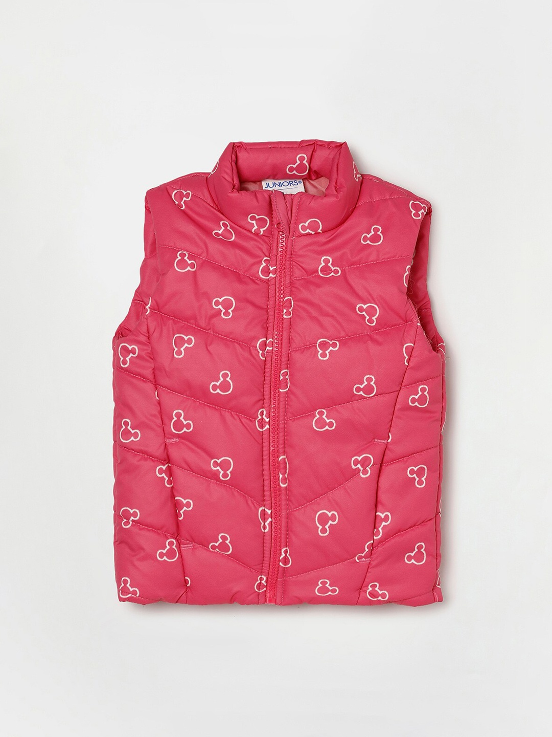 

Juniors by Lifestyle Girls MICKEY & FRIENDS Printed Jackets, Pink