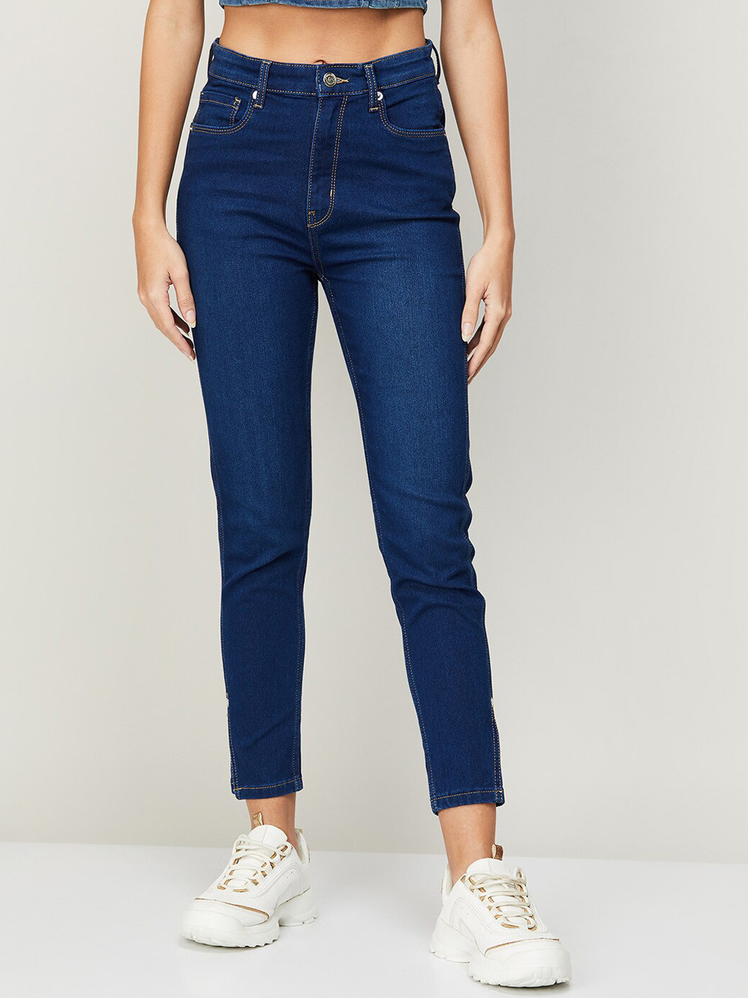 

Fame Forever by Lifestyle Women Blue Dark Shade Skinny Fit Jeans