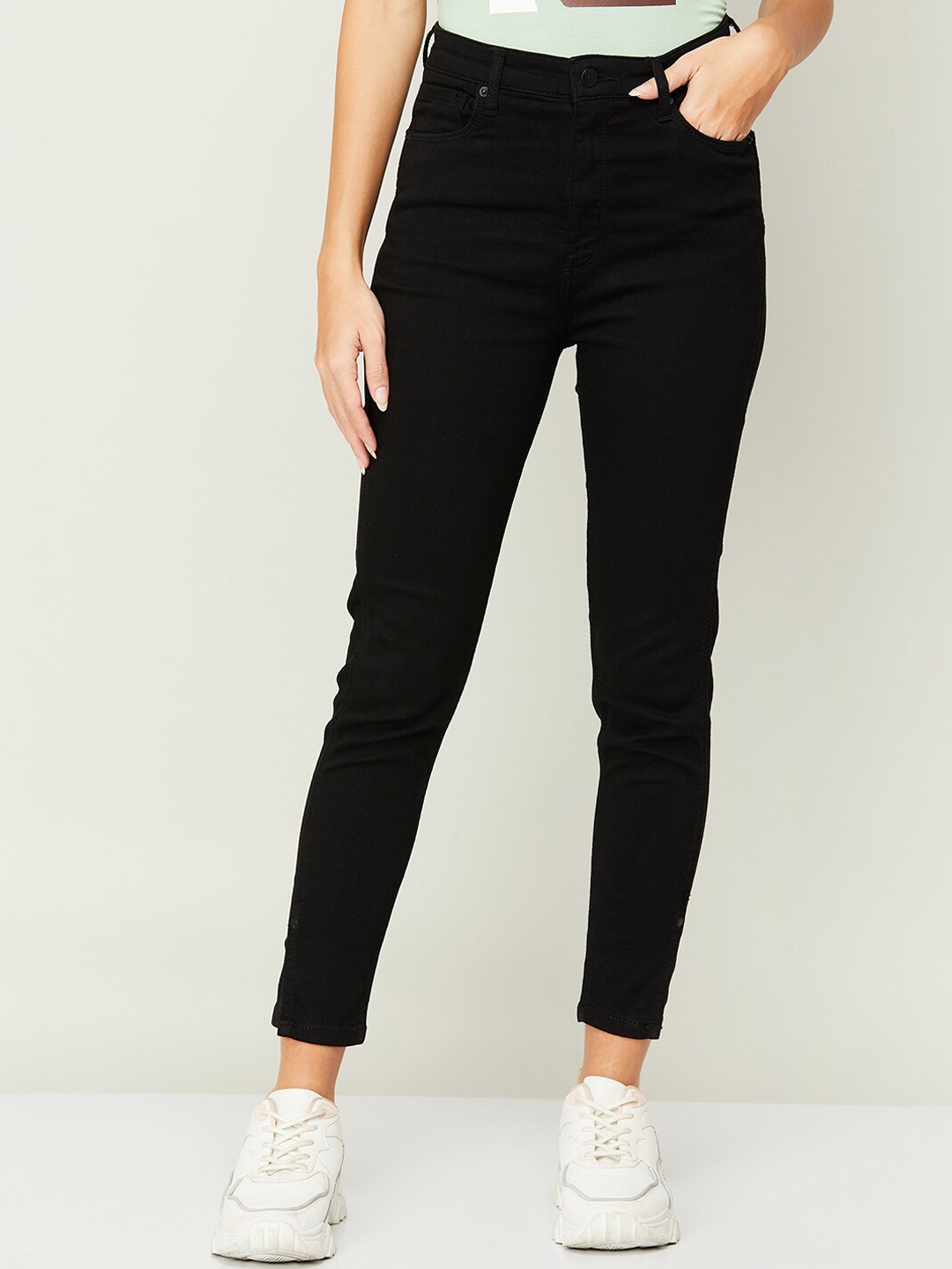 

Fame Forever by Lifestyle Women Black Dark Shade Skinny Fit Jeans