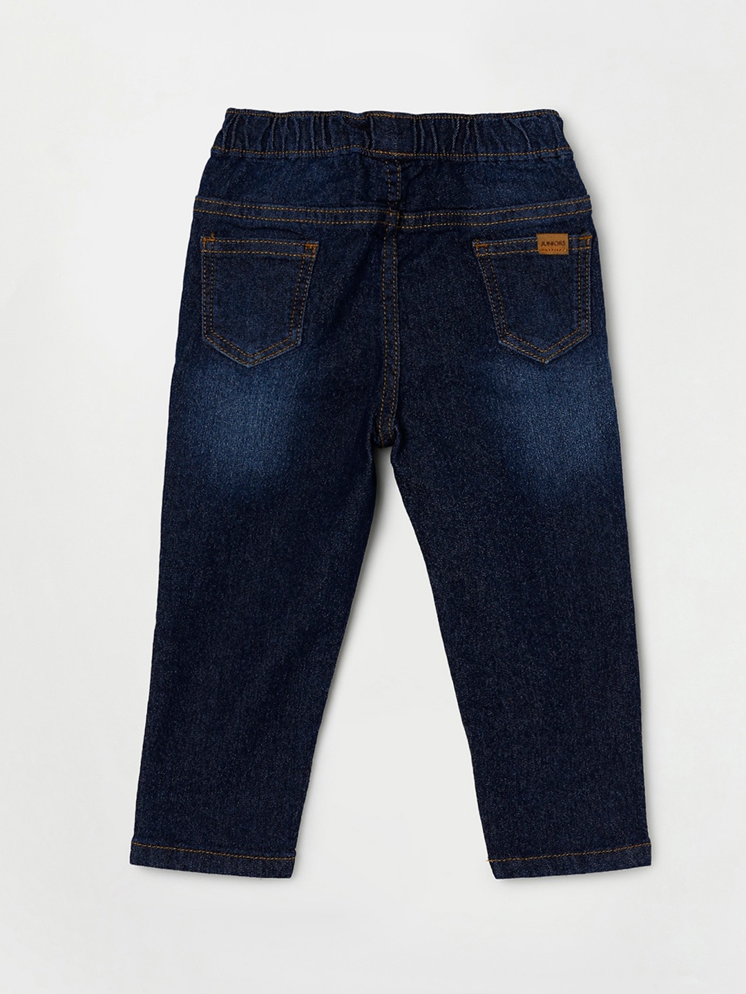 

Juniors by Lifestyle Boys Navy Blue Slim Fit Light Fade Cotton Jeans