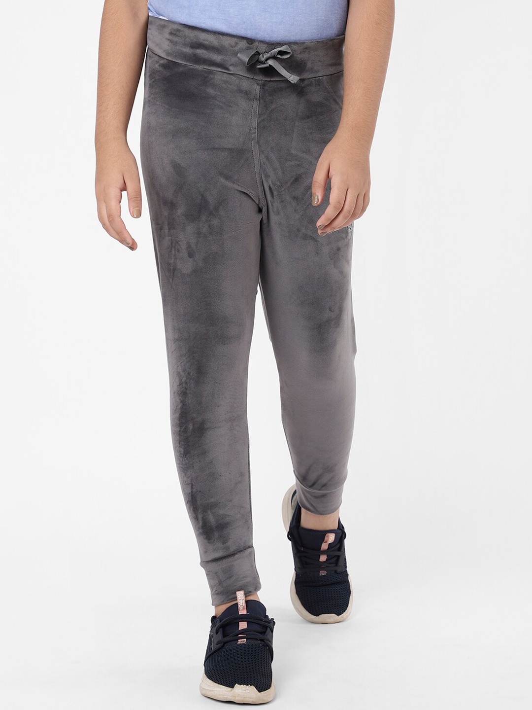 

Sweet Dreams Girls Solid Track Pant, Grey
