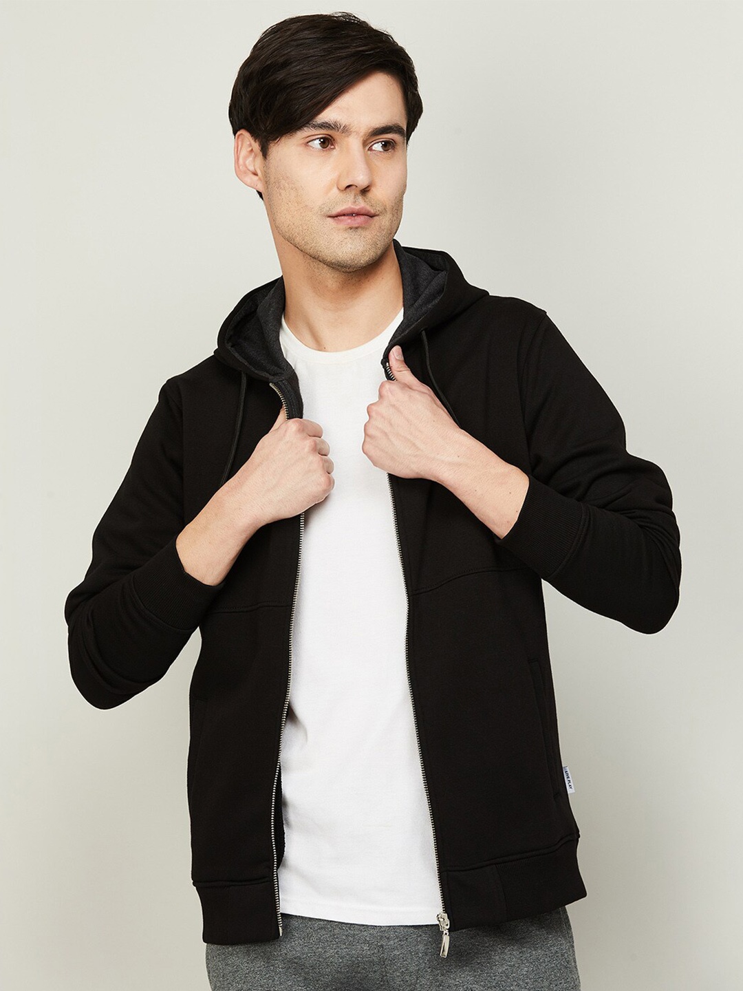 

Fame Forever by Lifestyle Men Black Hooded Sweatshirt