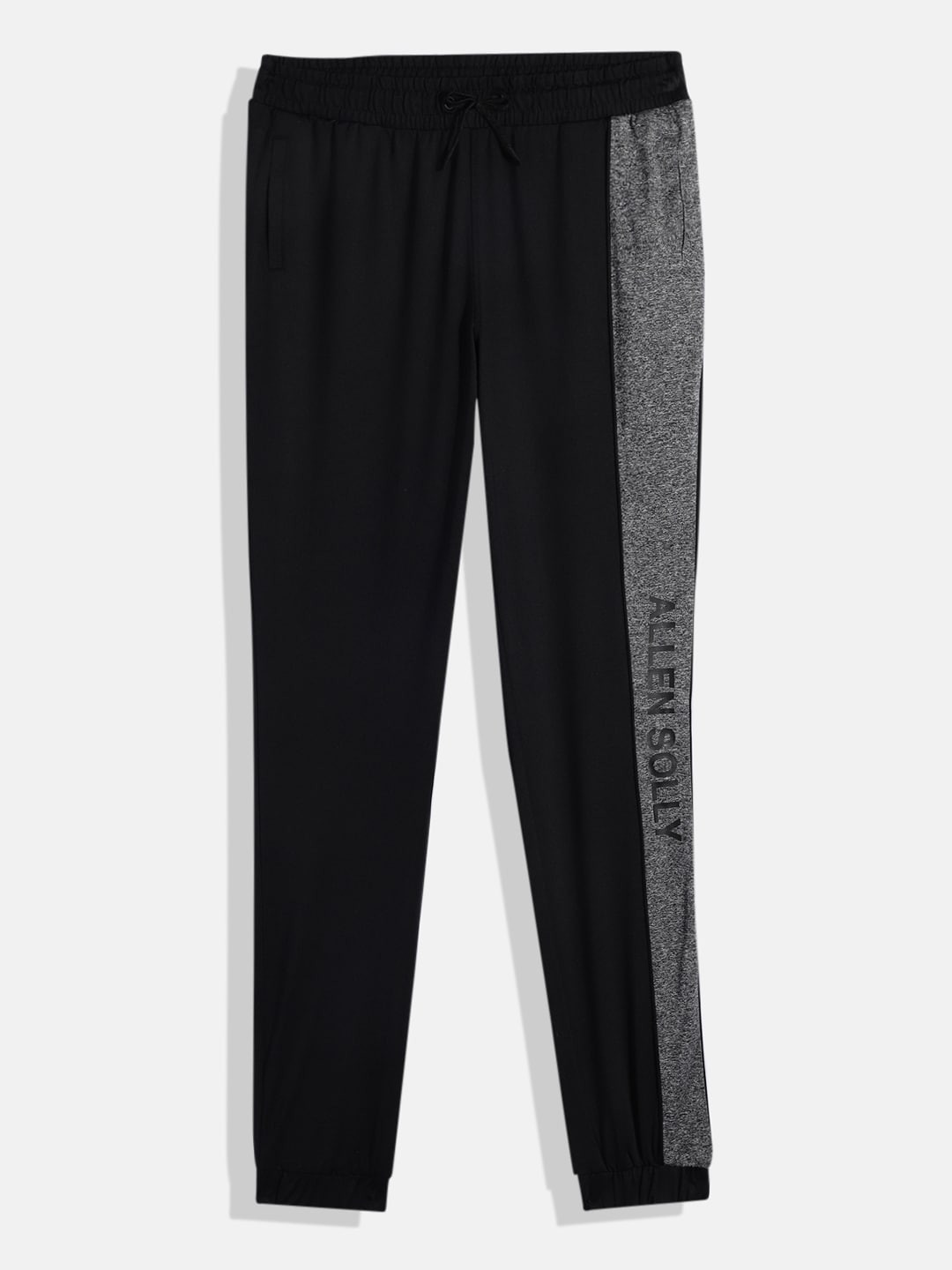 

Allen Solly Junior Boys Colourblocked Brand Logo Joggers, Black