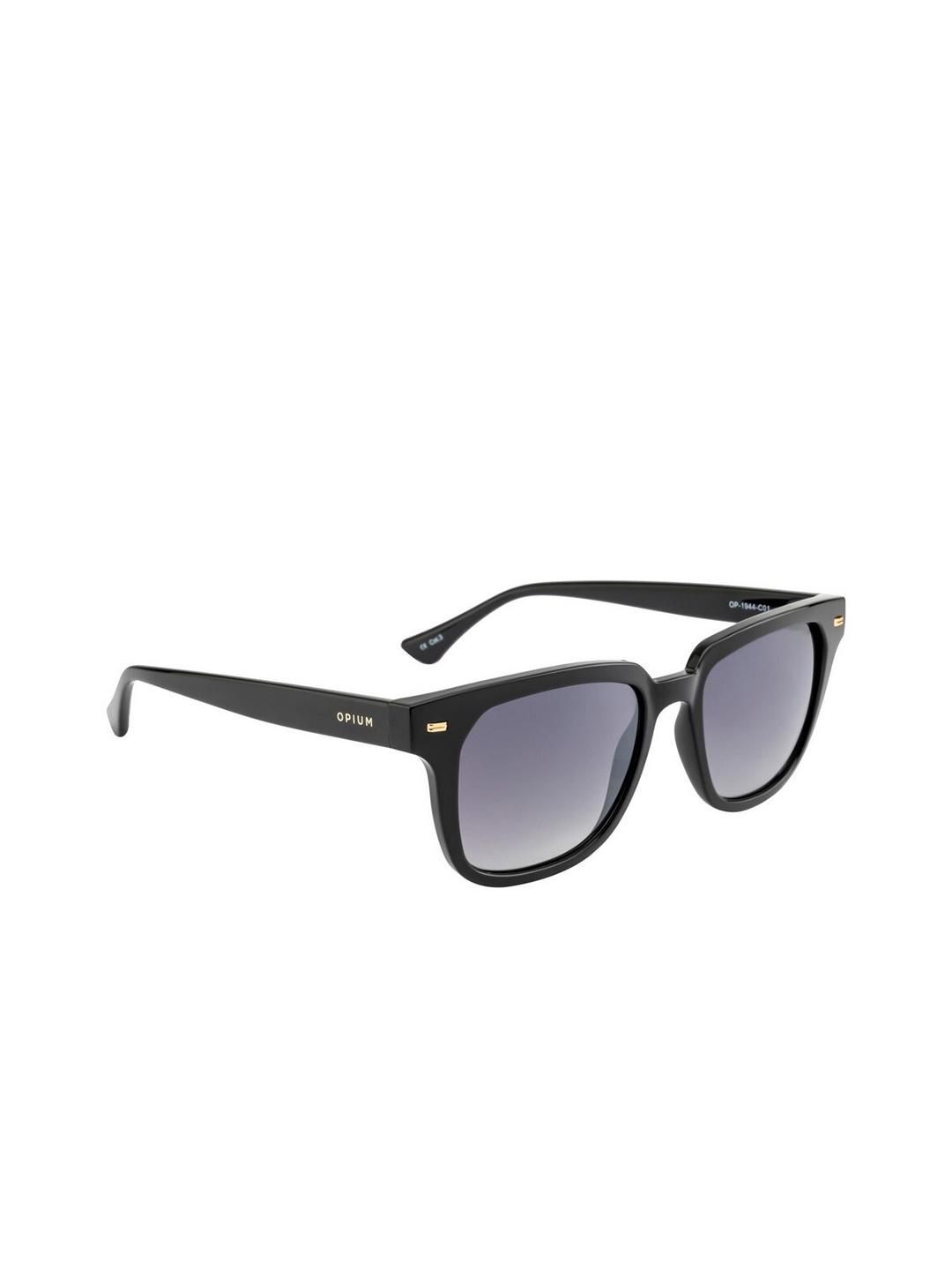 

OPIUM Men Grey Lens & Black Square Sunglasses with UV Protected Lens OP-1944-C01