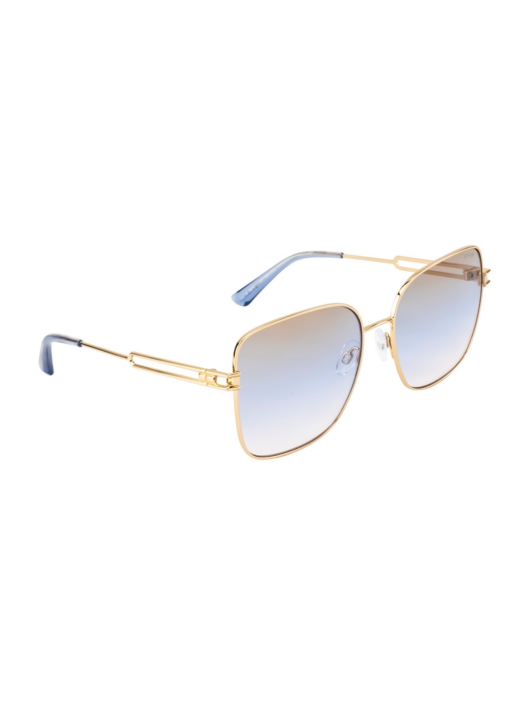 

OPIUM Women Blue Lens & Gold-Toned Square Sunglasses with UV Protected Lens OP-1963-C02