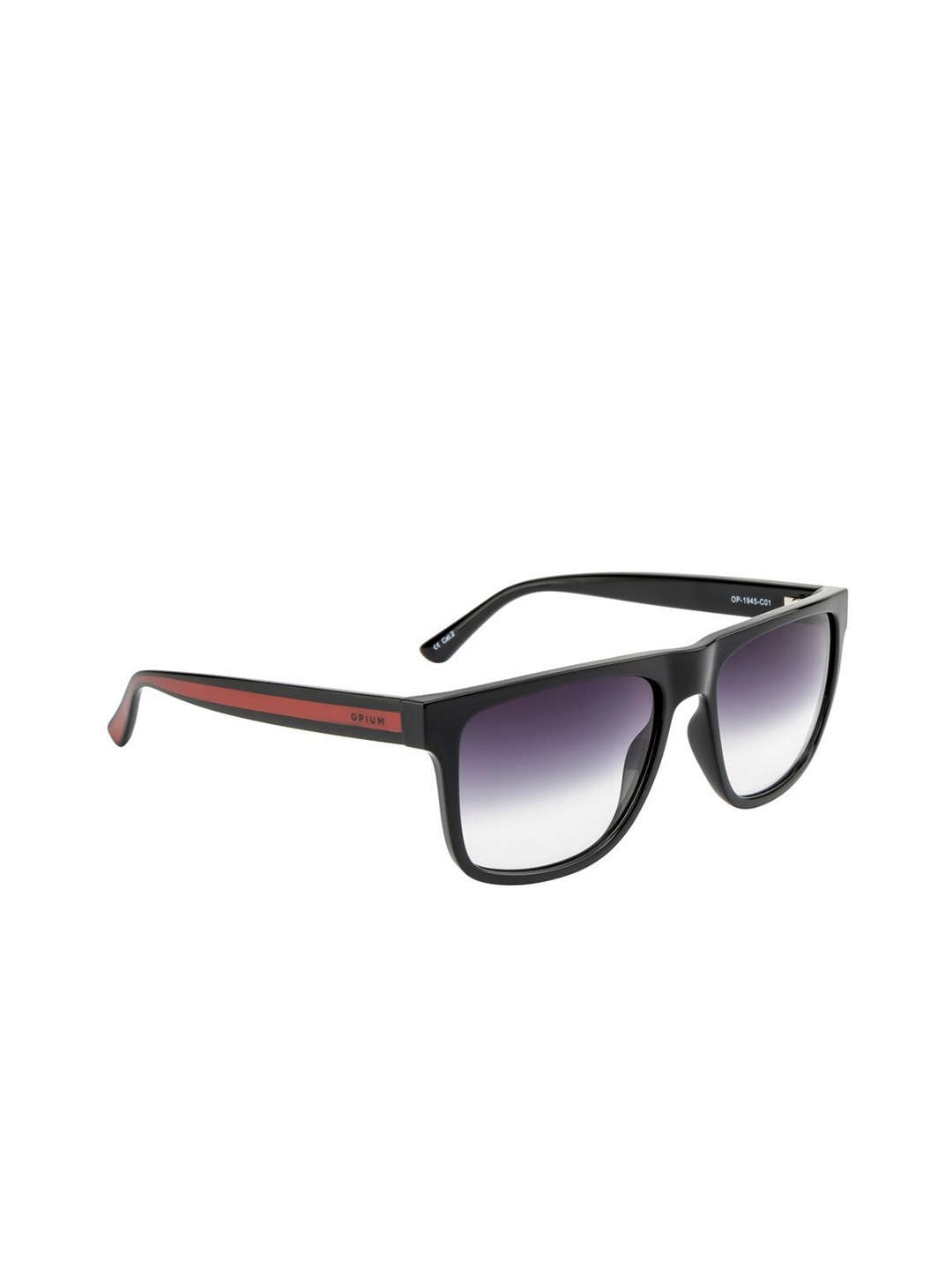 

OPIUM Men Black Lens & Red Wayfarer Sunglasses with UV Protected Lens OP-1945-C01