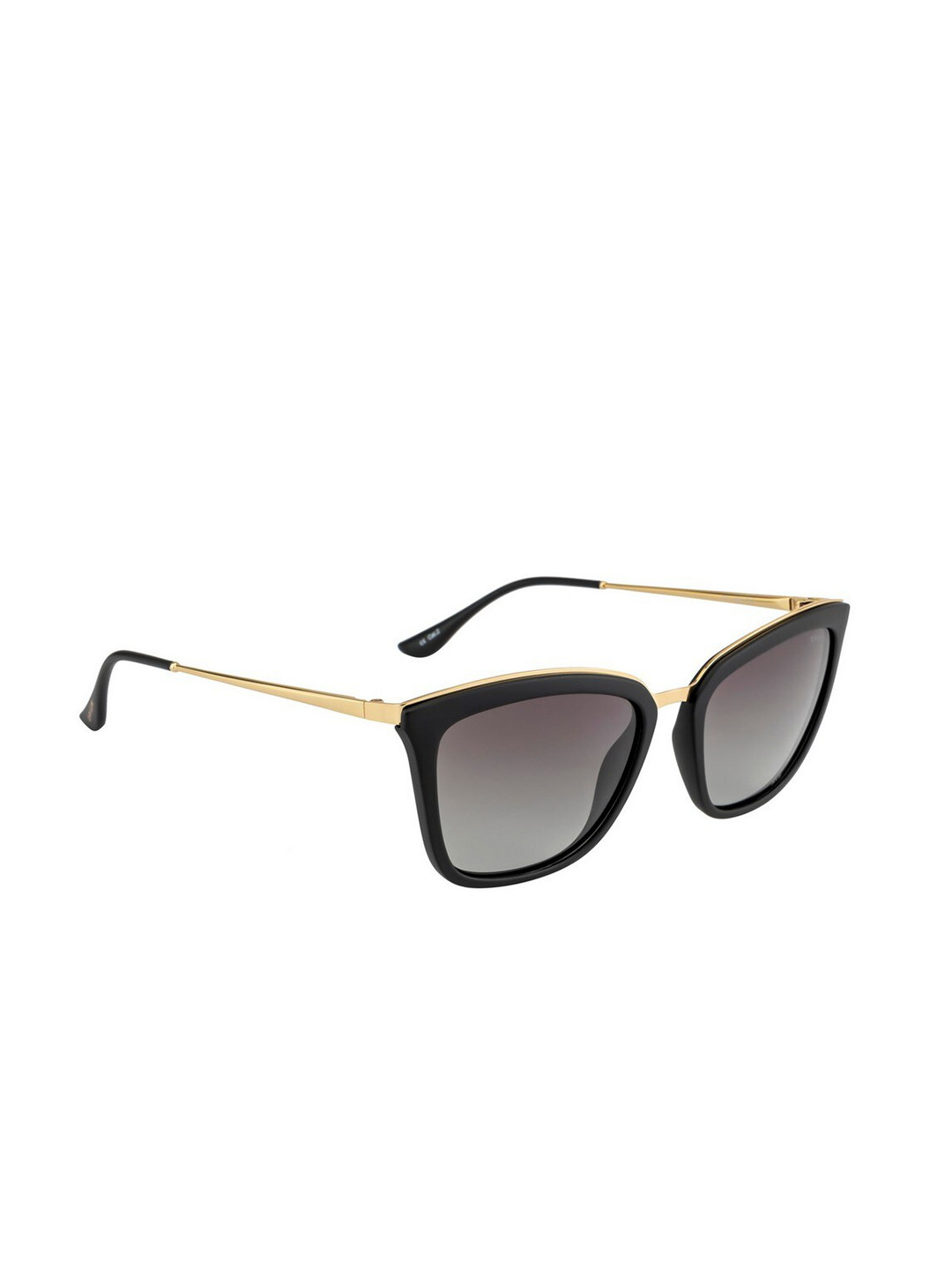 

OPIUM Women Black Lens & Gold-Toned Cateye Sunglasses with UV Protected Lens OP-1960-C02