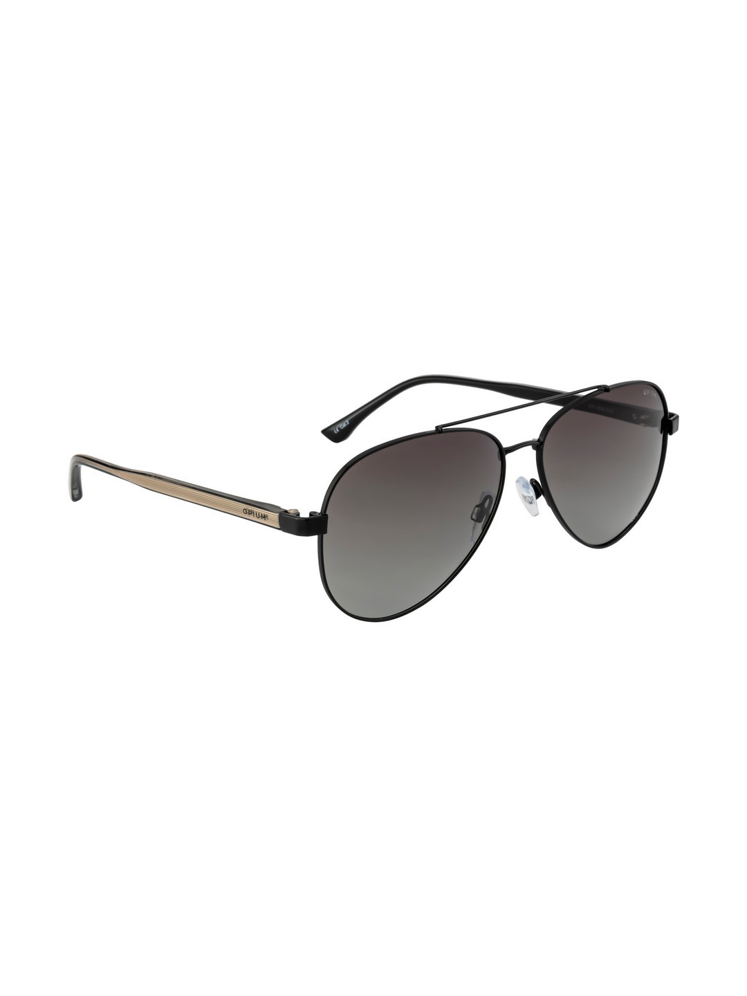 

OPIUM Men Grey Lens & Black Aviator Sunglasses with UV Protected Lens OP-1930-C03