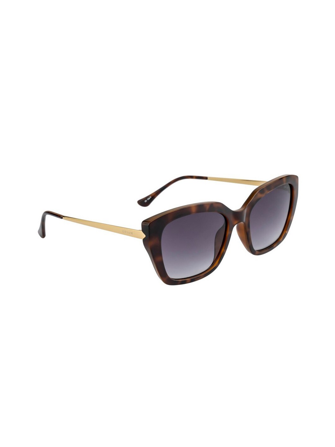 

OPIUM Women Purple Lens & Brown Rectangle Sunglasses with UV Protected Lens OP-1956-C02