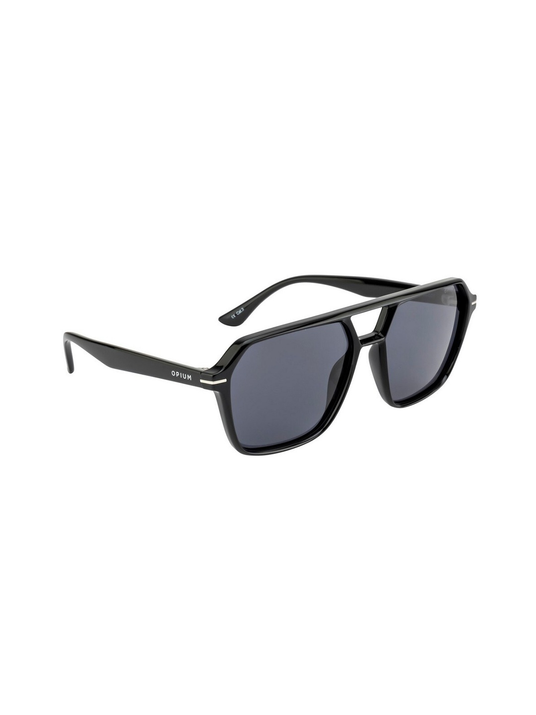 

OPIUM Men Grey Lens & Black Square Sunglasses with UV Protected Lens OP-1949-C01-Black