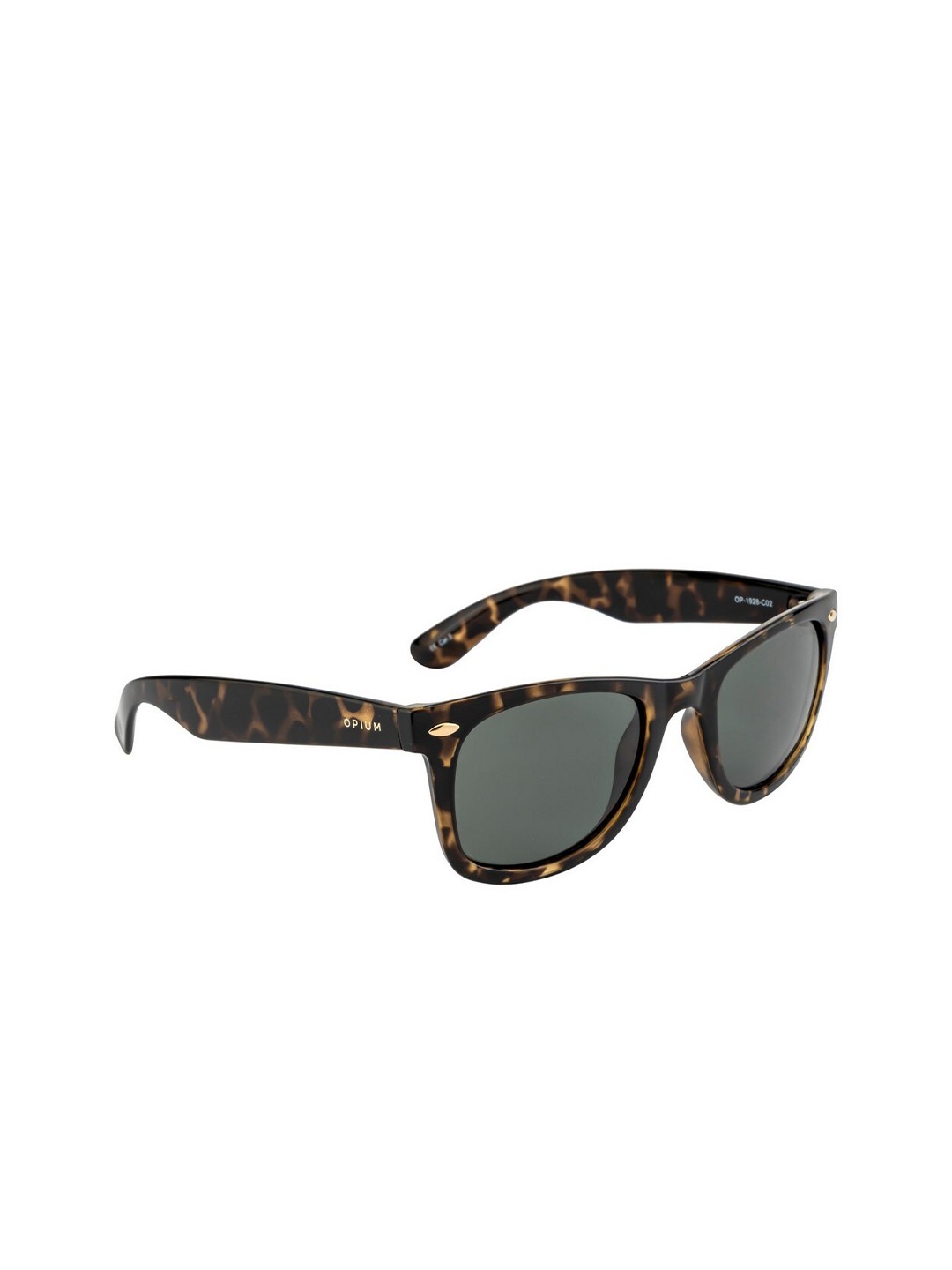 

OPIUM Men Green Lens & Brown Wayfarer Sunglasses with UV Protected Lens OP-1928-C02