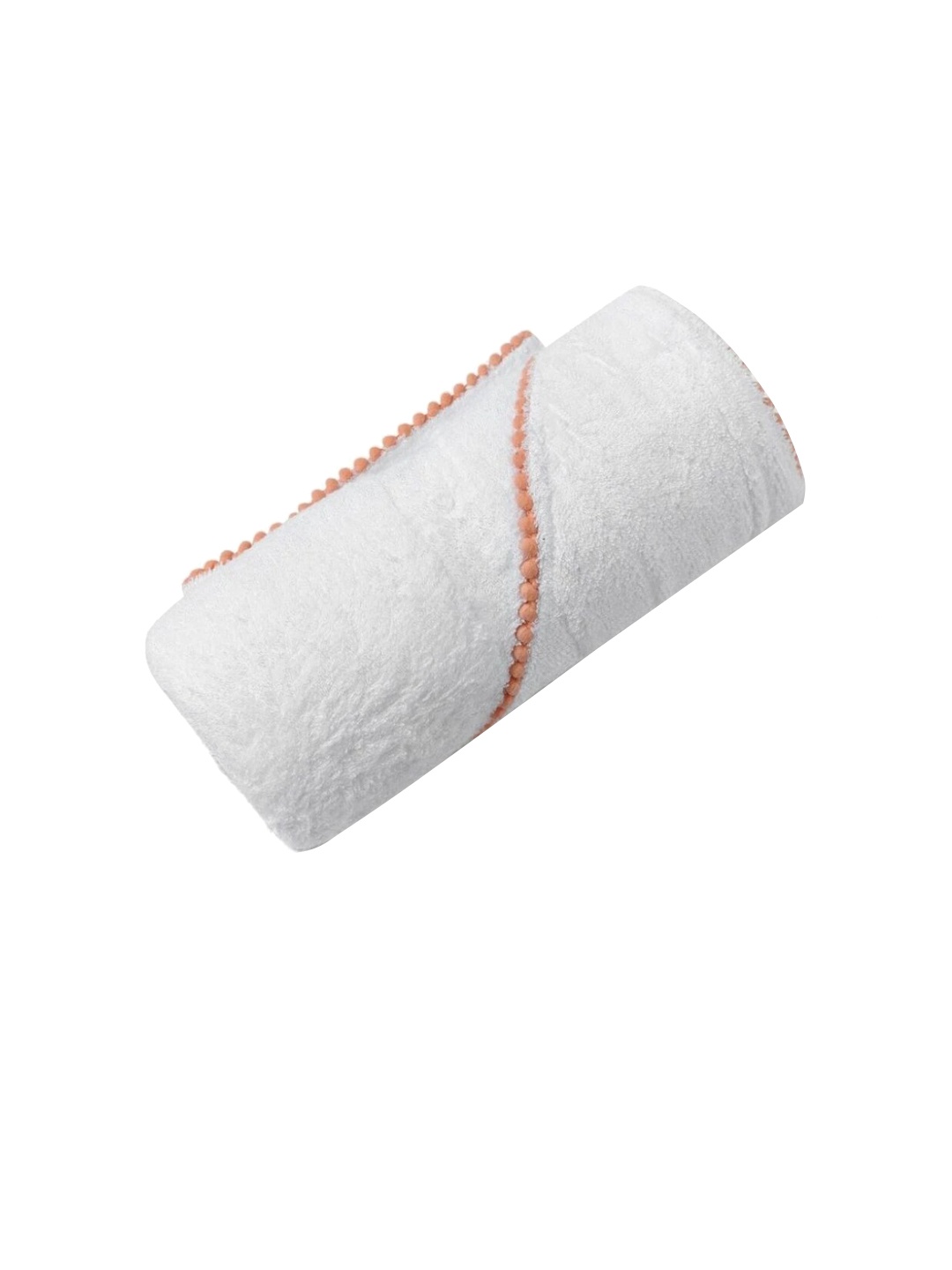 

Malabar Baby Bamboo Cotton Pom Pom Hooded Towel - Newborn To 5 Years, White