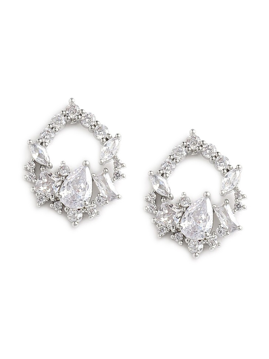

ALDO Silver-Plated Contemporary Studs Earrings