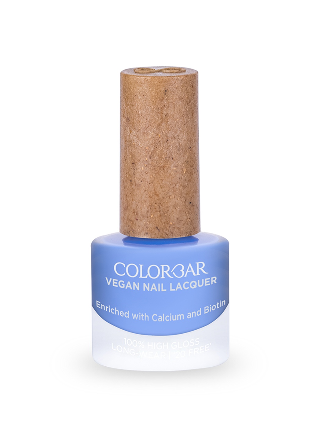 

Colorbar Long-Wear Glossy Vegan Nail Lacquer with Calcium & Biotin 8ml - Blue Hue