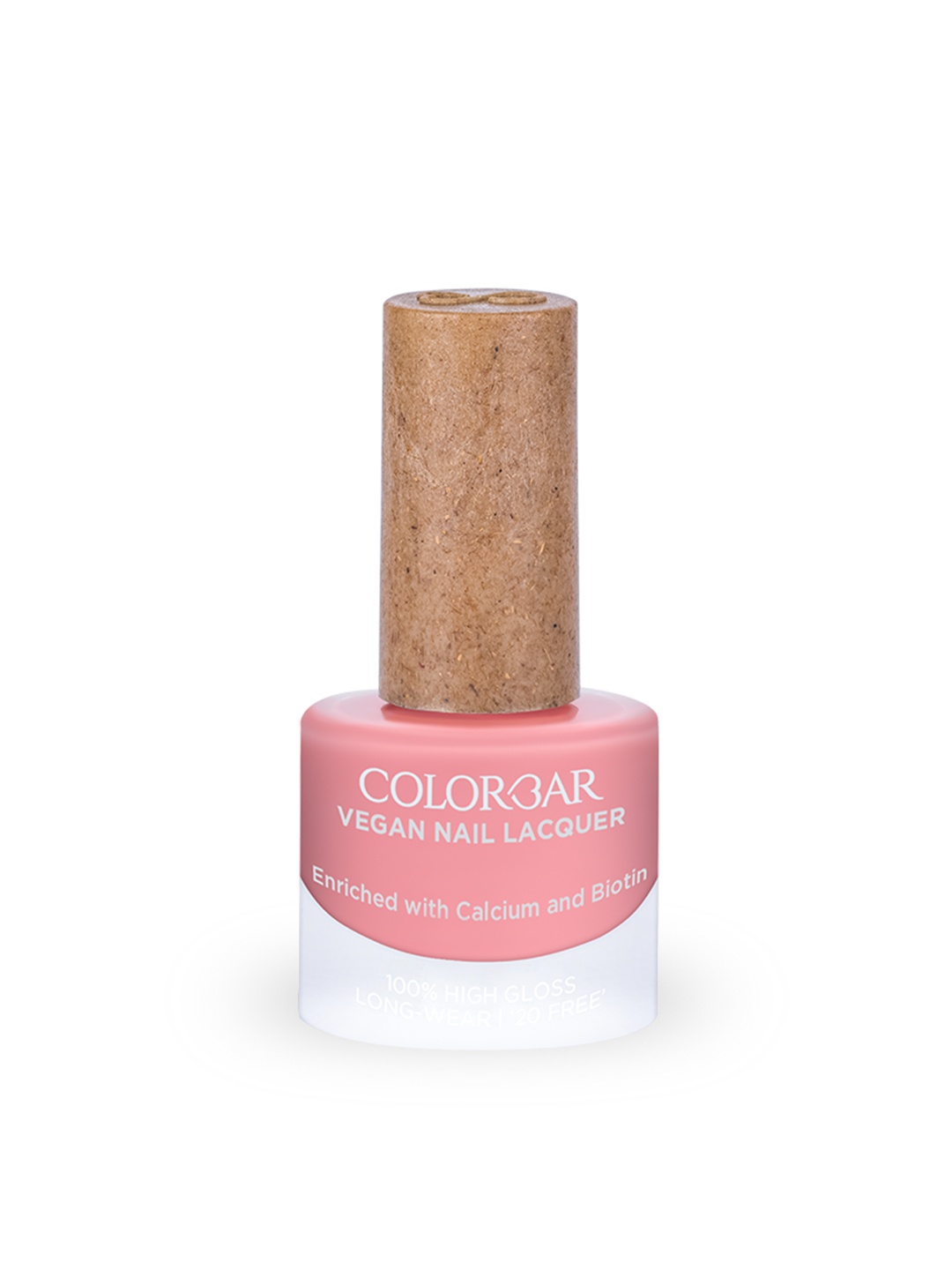

Colorbar Long-Wear Glossy Vegan Nail Lacquer with Calcium & Biotin 8ml - Pink Sorbet