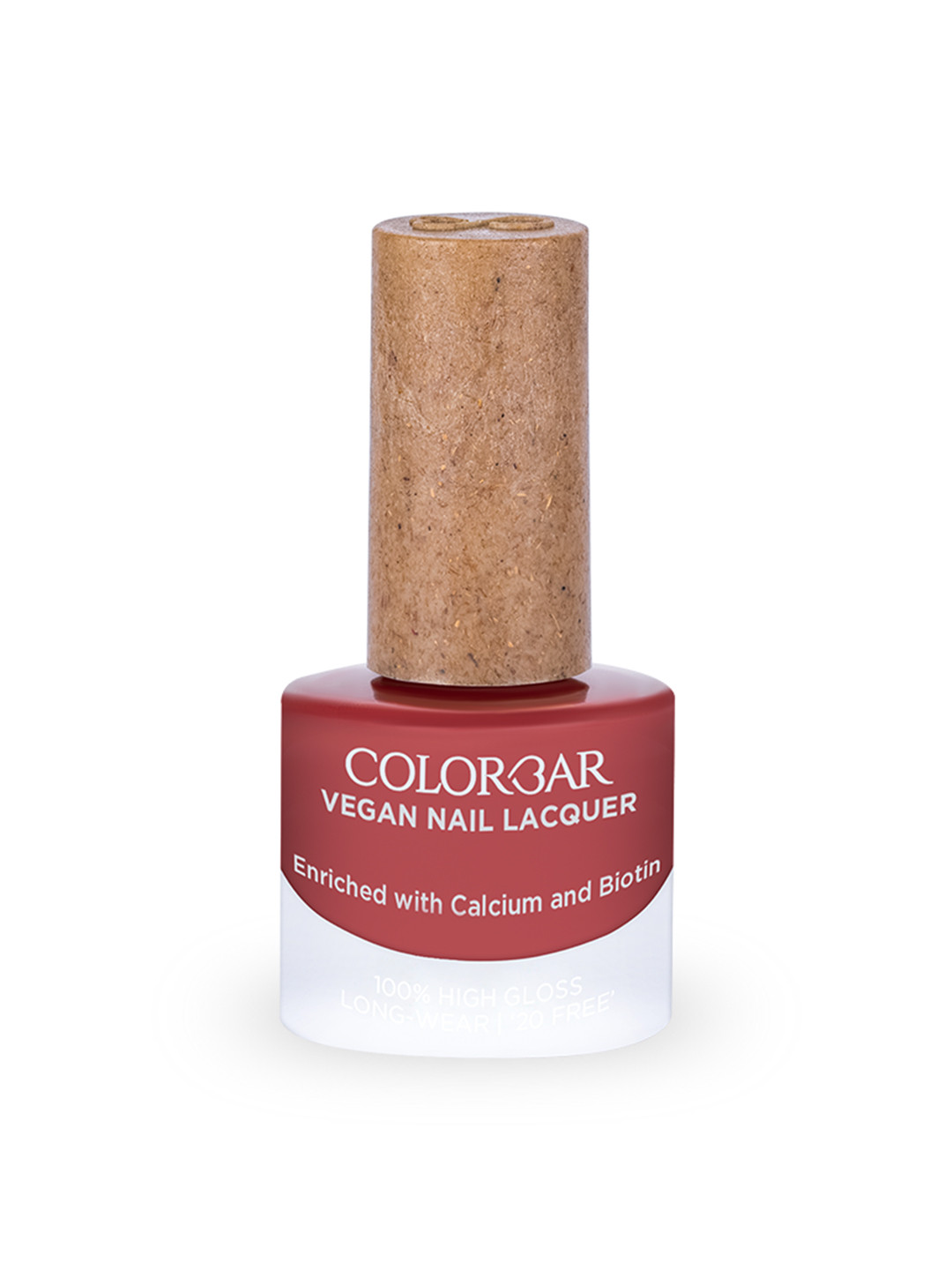 

Colorbar Long-Wear Glossy Vegan Nail Lacquer with Calcium & Biotin 8ml - Rumours, Maroon
