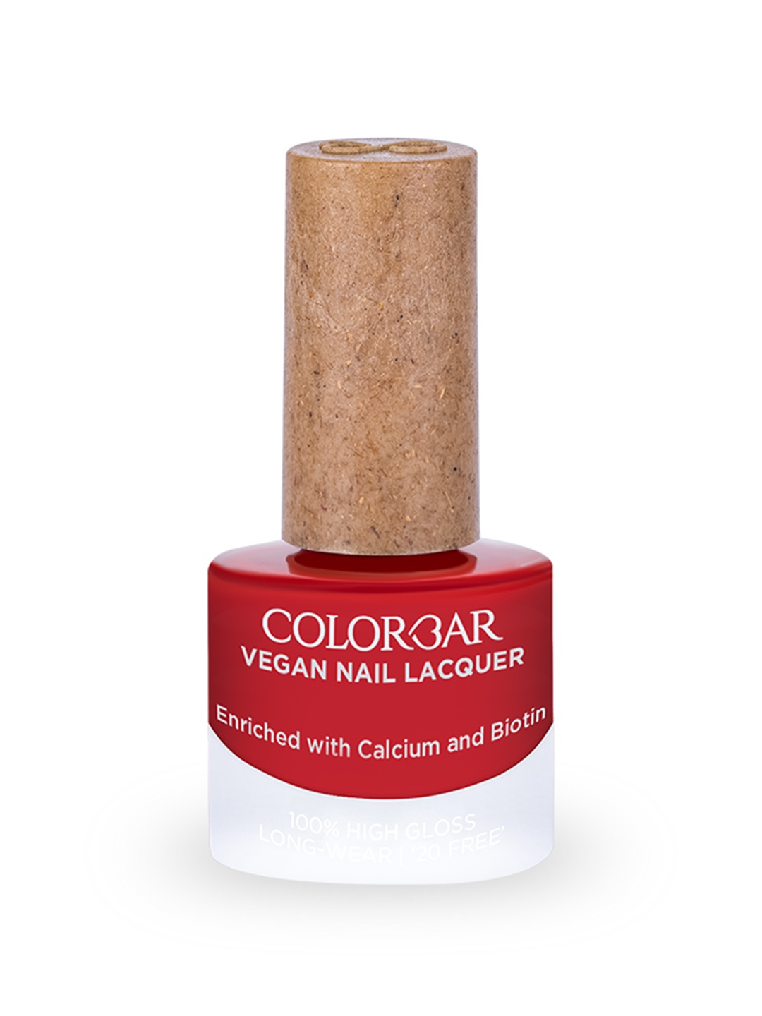 

Colorbar Long-Wear Glossy Vegan Nail Lacquer with Calcium & Biotin 8ml - Red It