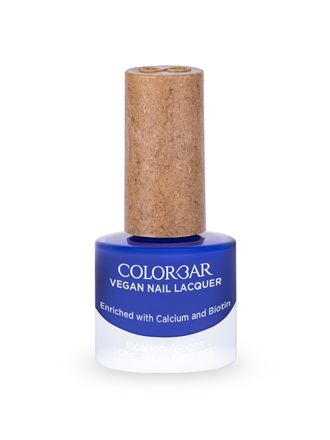 

Colorbar Enriched with Calcium & Biotin Vegan Nail Lacquer 8ml - Ink, Blue