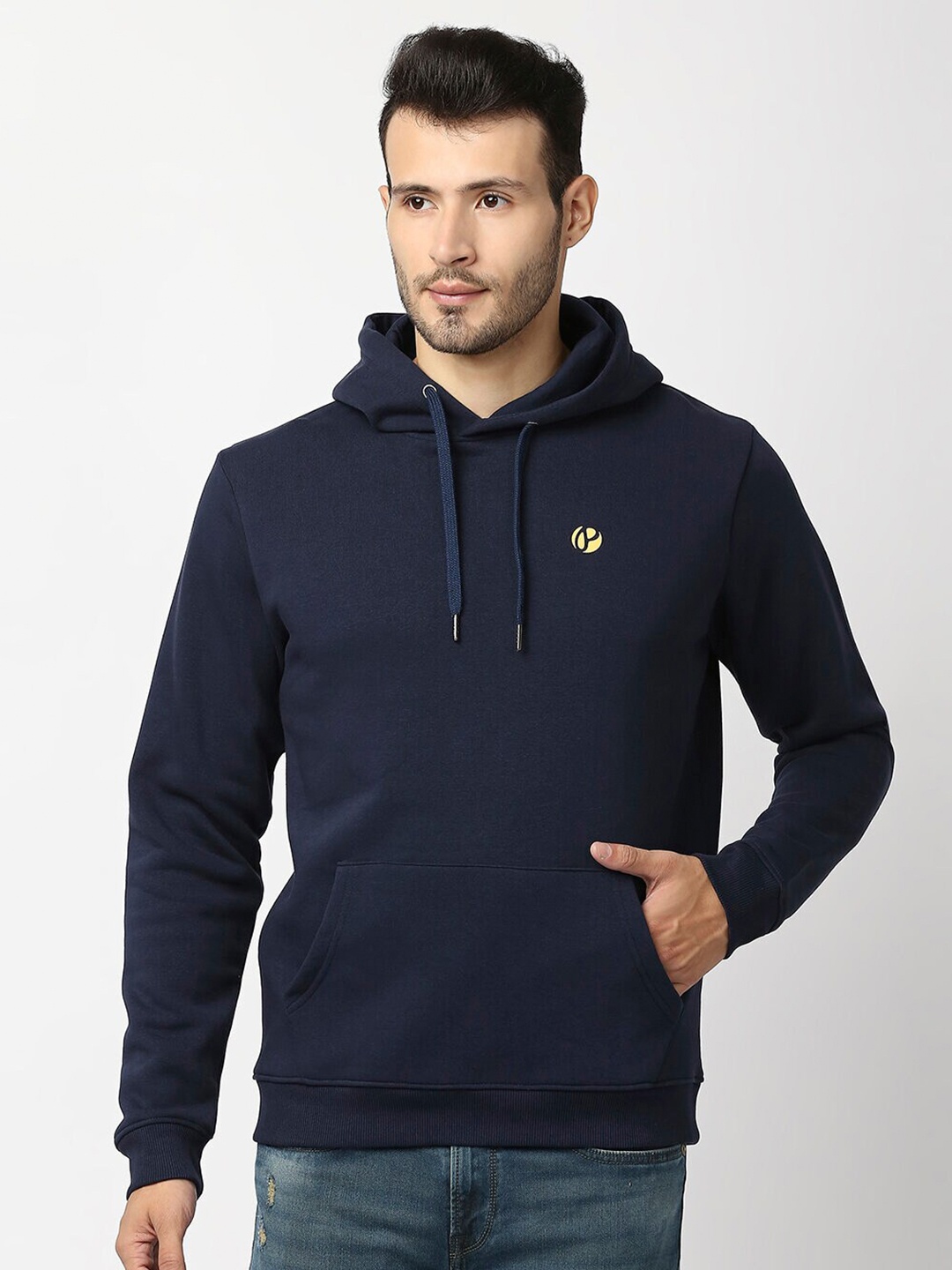 

Pepe Jeans Men Navy Blue Cotton Sweatshirt