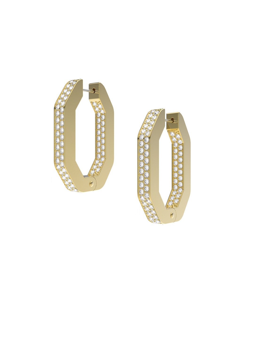 

SWAROVSKI DEXTERA:PE HOOP OCT M /CRY/GOS, Gold